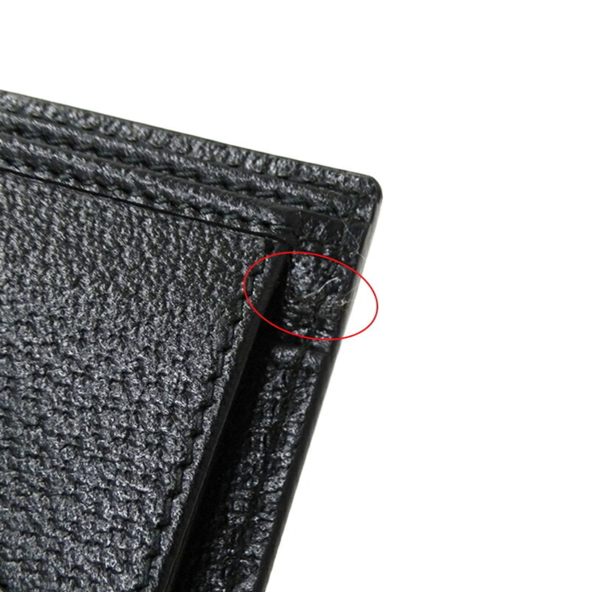 Gucci Black Leather Wallet (Bi-Fold) (Pre-Owned)