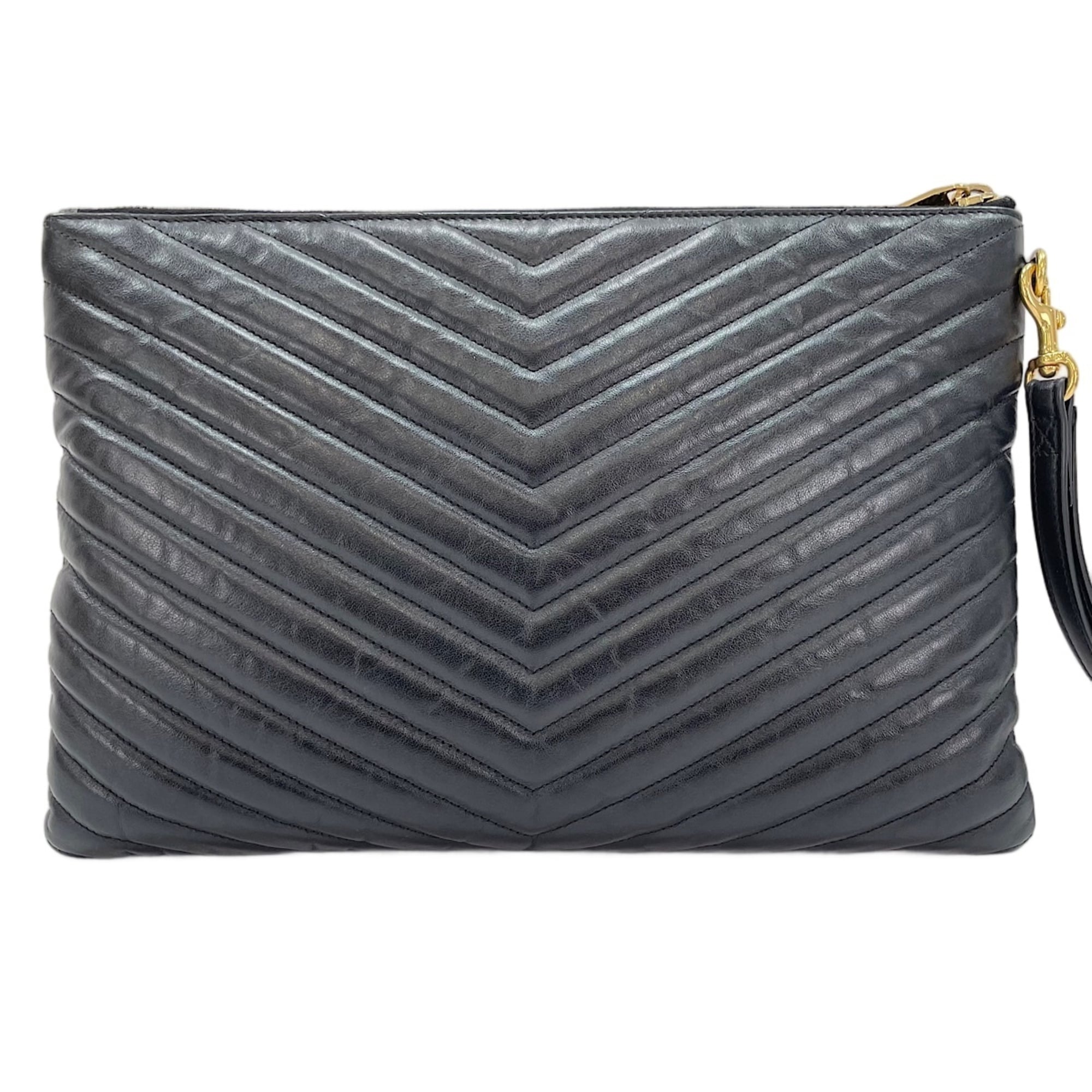 Yves Saint Laurent Black Clutch Bag (Pre-Owned)