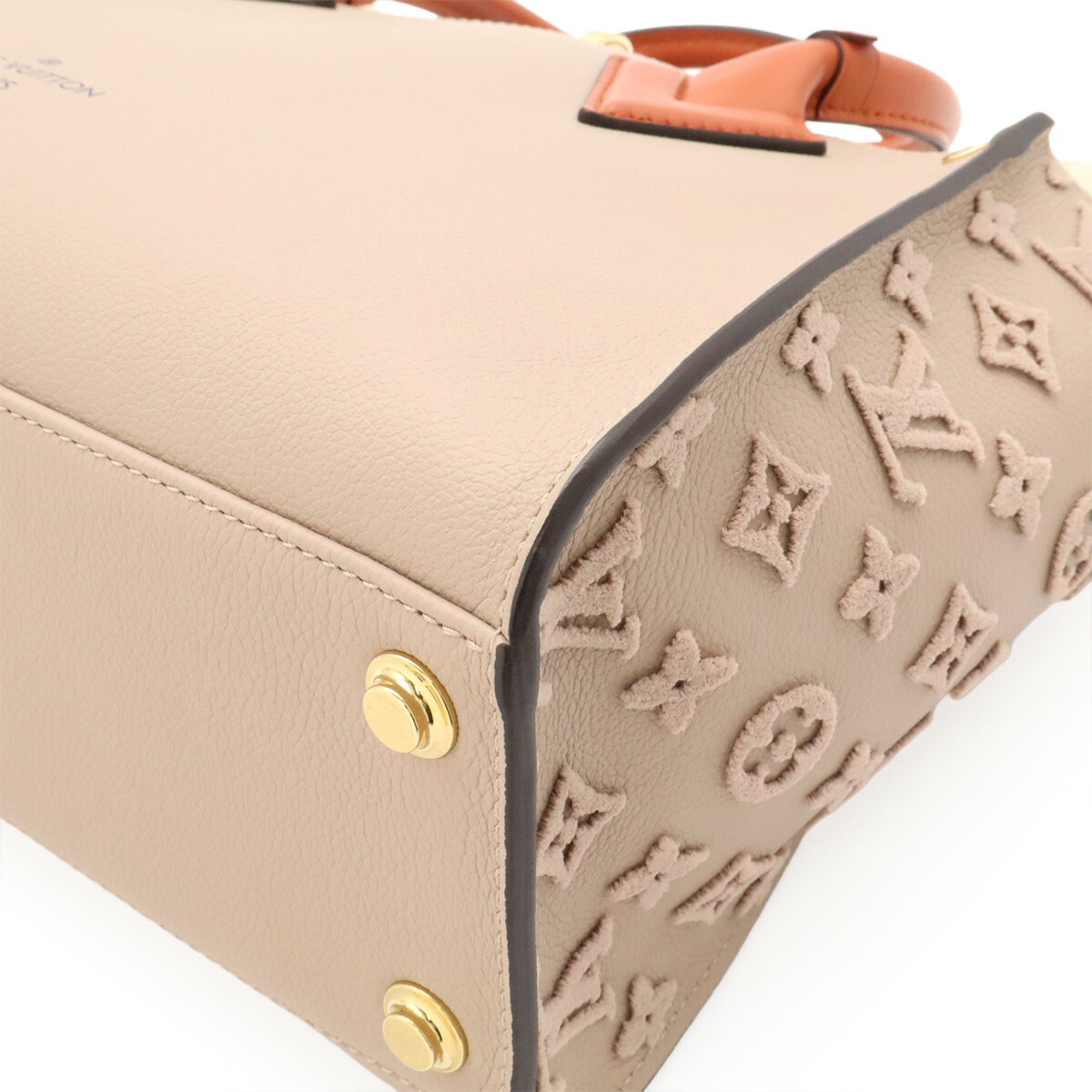 Louis Vuitton Galle Monogram Leather Handbag Shoulder Bag (Pre-Owned)