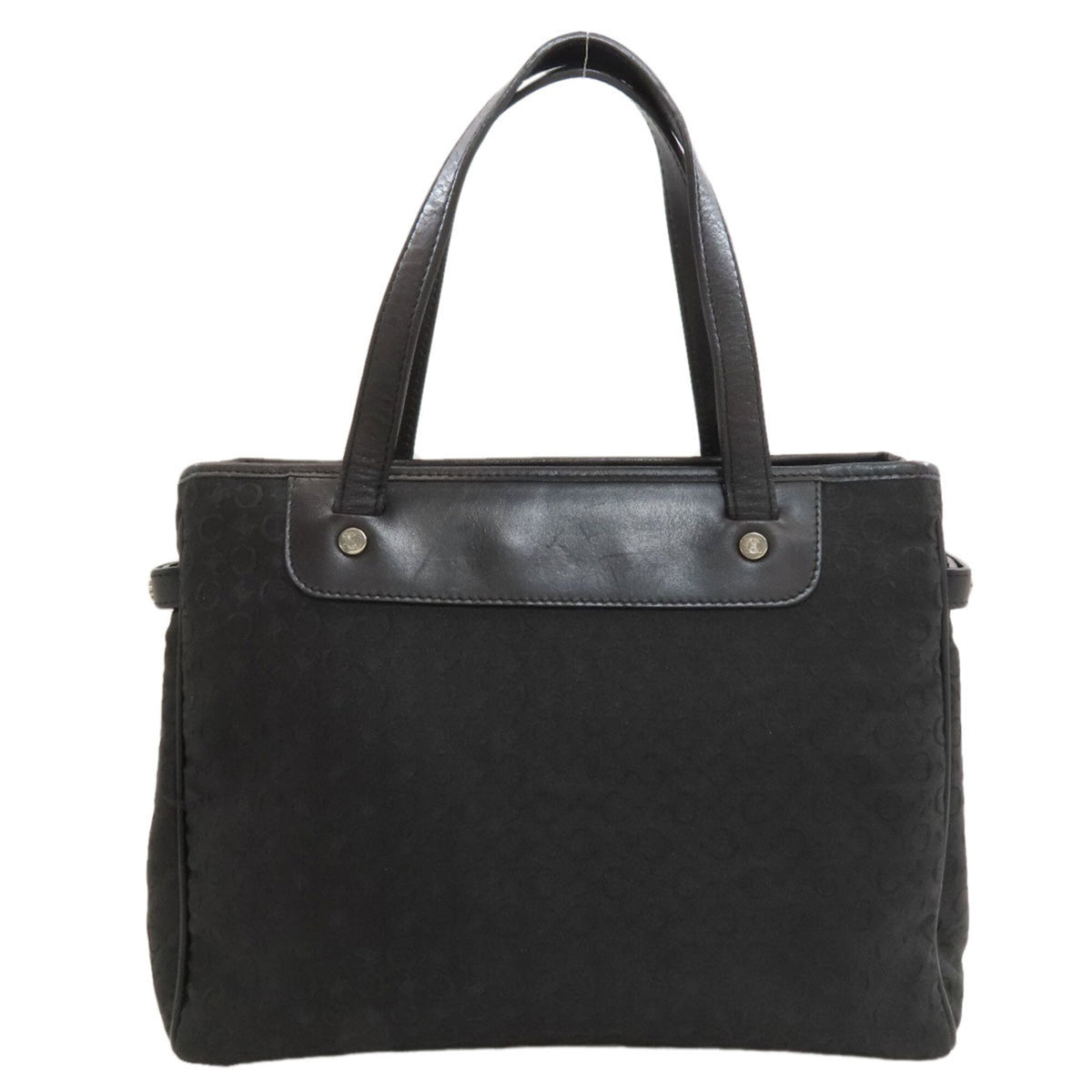 Celine Black Canvas Handbag (Pre-Owned)