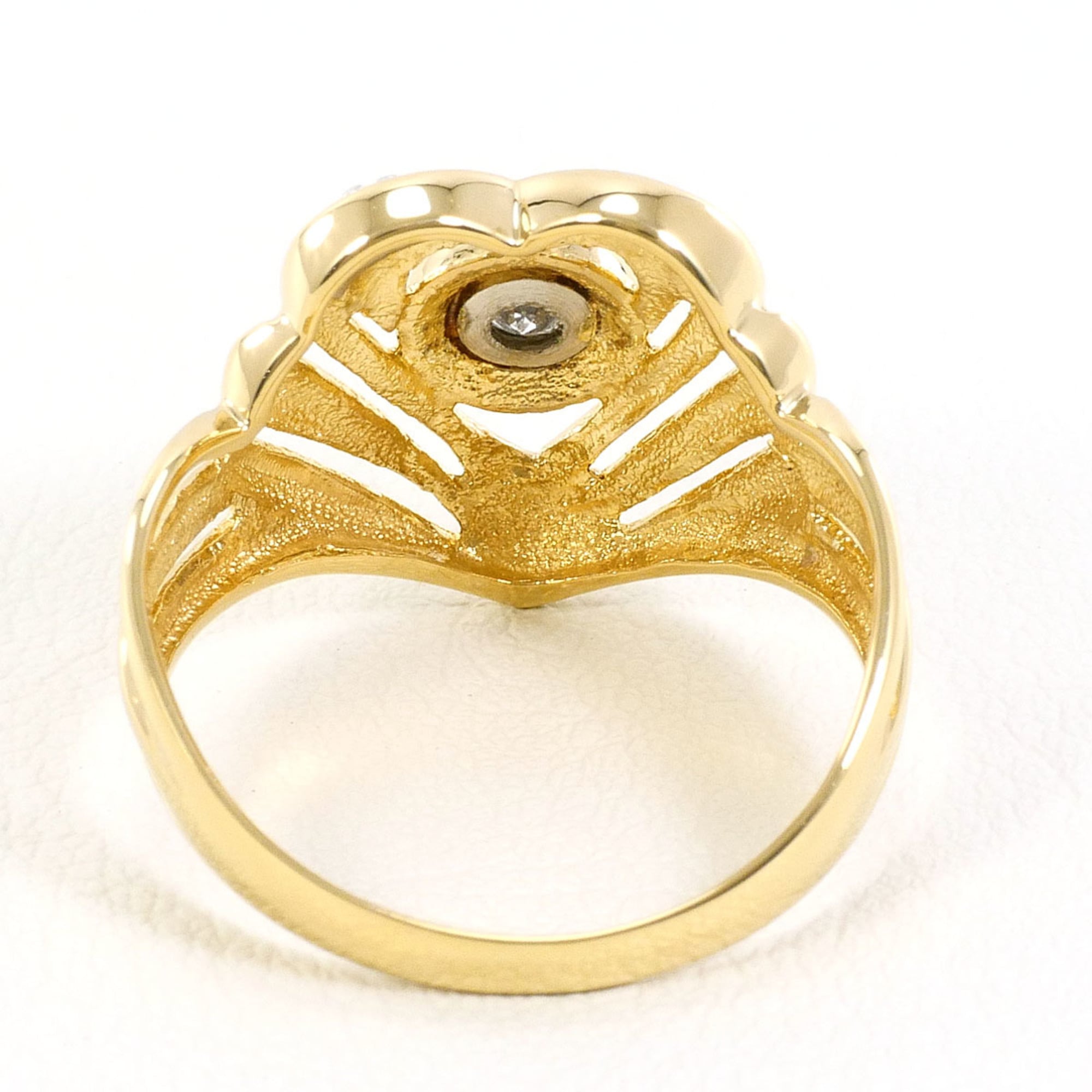 Unbranded Platinum Yellow Gold Yellow Gold (18K) Platinum 900 Band Ring (Pre-Owned)