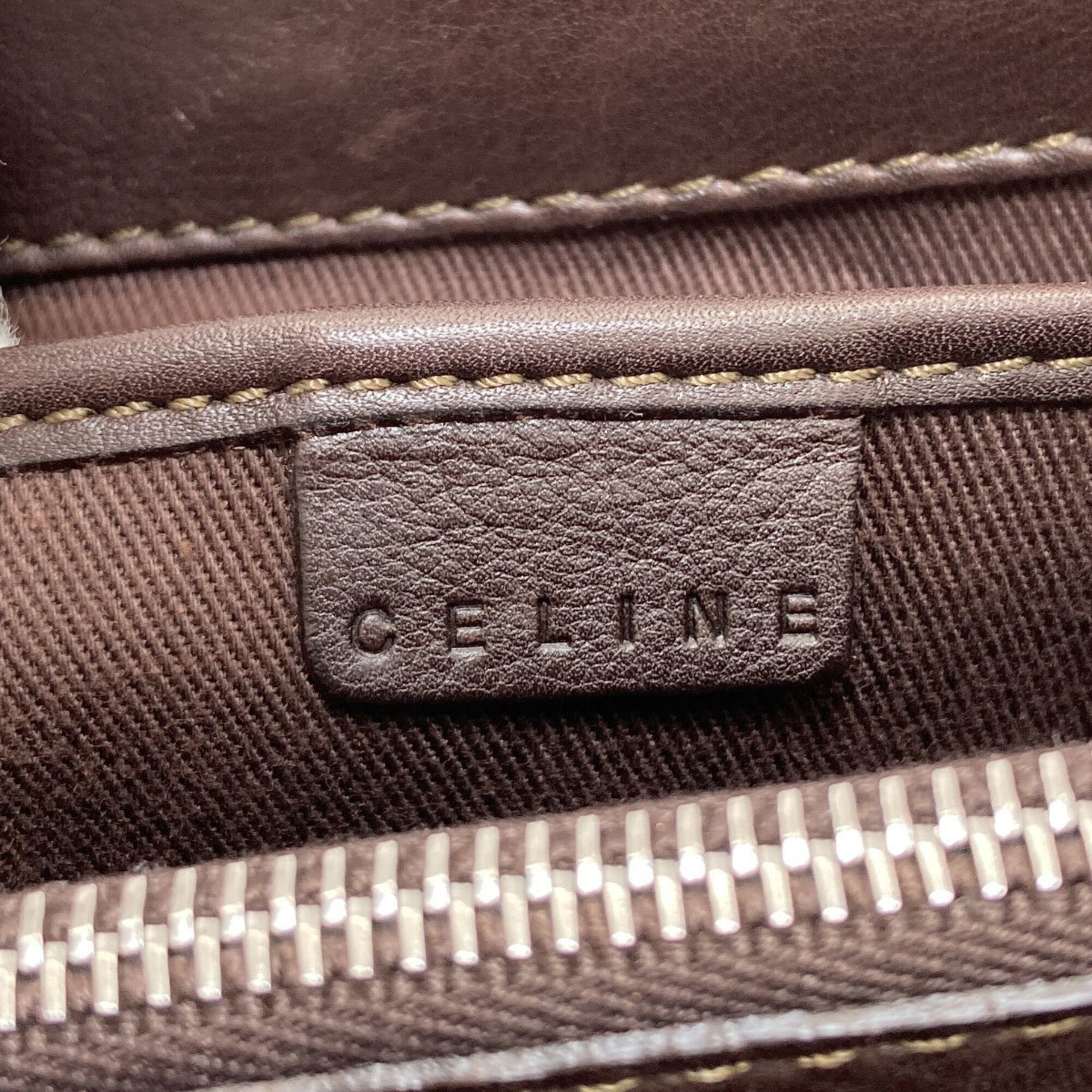 Celine Brown Leather Handbag (Pre-Owned)