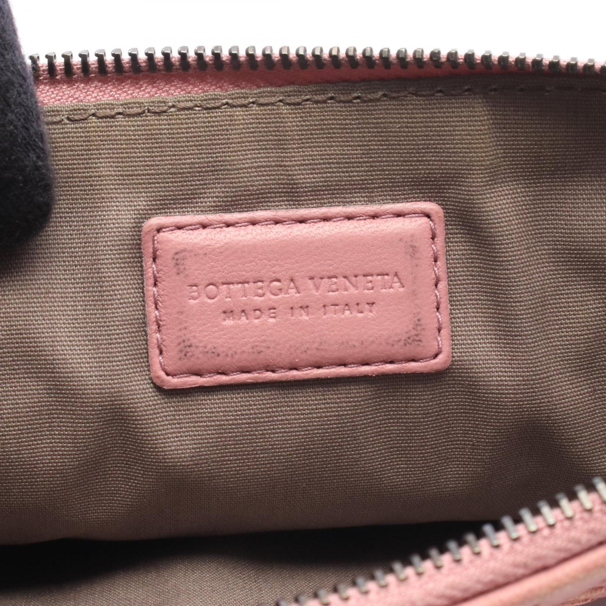 Bottega Veneta Pink Intrecciato Pouch (Pre-Owned)