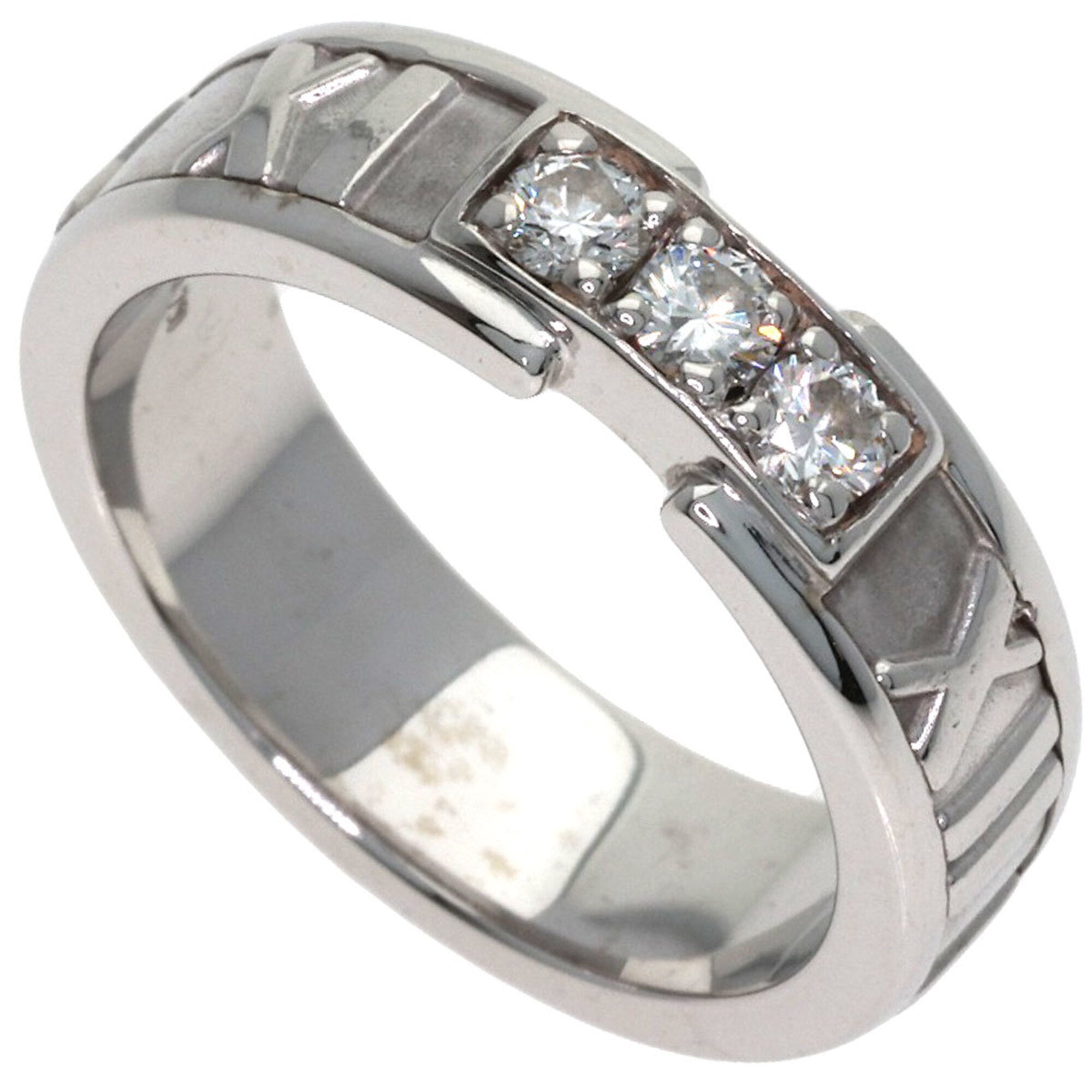 Tiffany White Gold (18K) Band Ring (Pre-Owned)