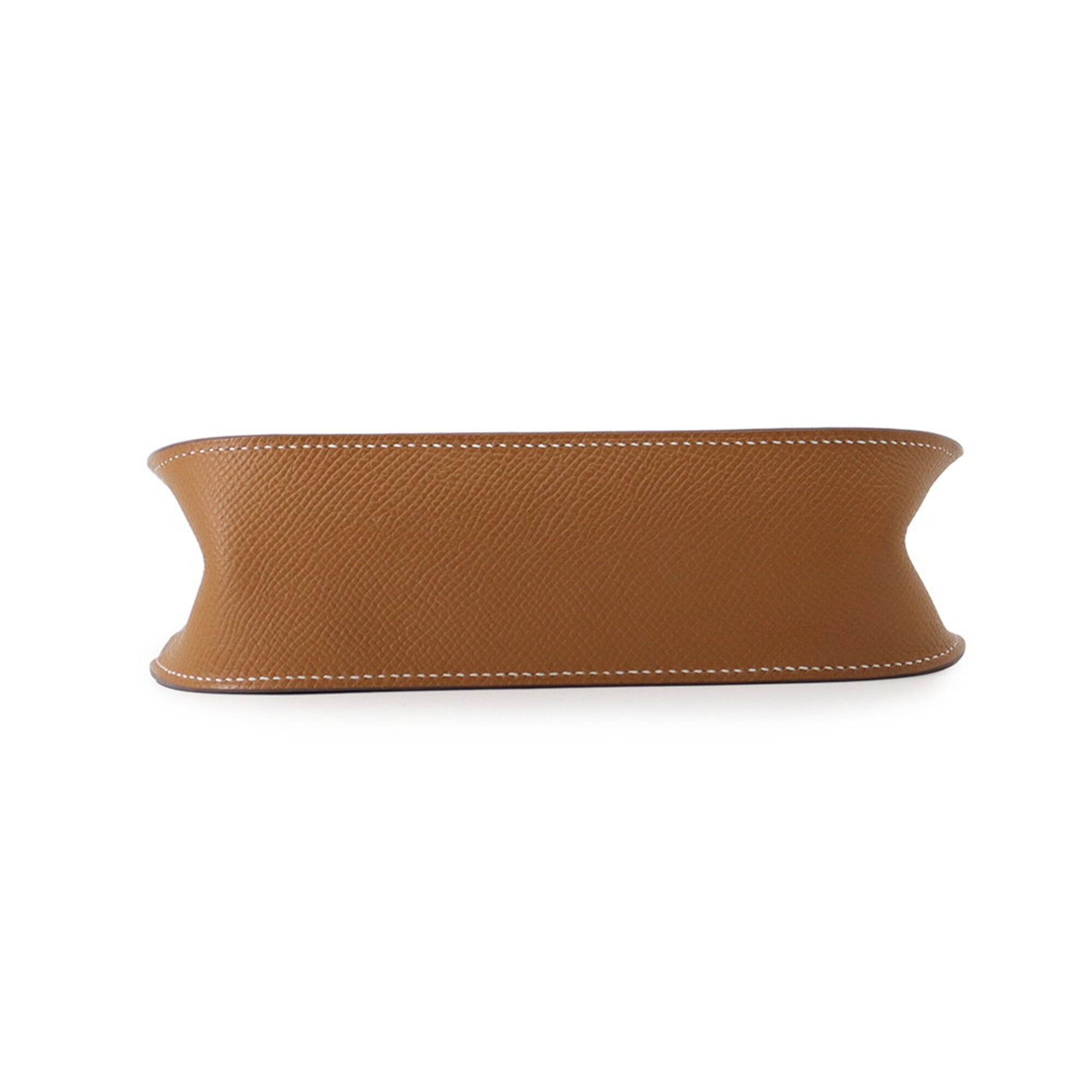 Hermes Gold Epsom Leather Shoulder Bag (Pre-Owned)