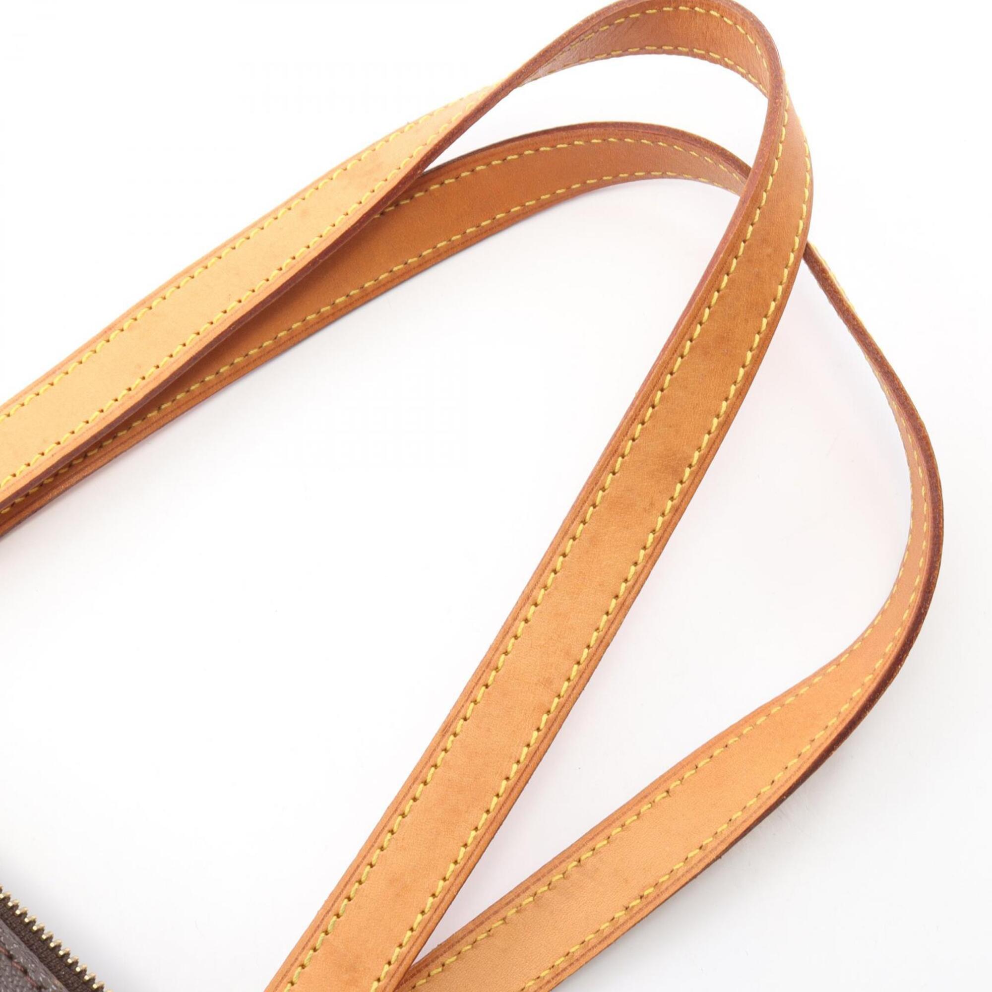 Louis Vuitton Brown Pvc Leather Handbag Tote Bag (Pre-Owned)