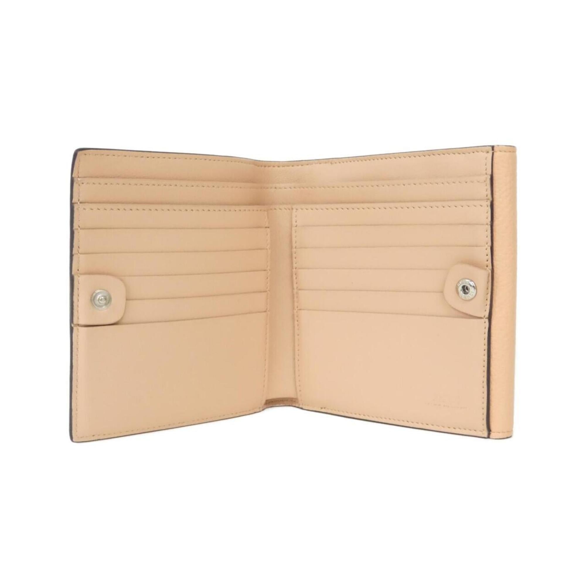 Fendi Baby Pink Leather Wallet (Bi-Fold) (Pre-Owned)