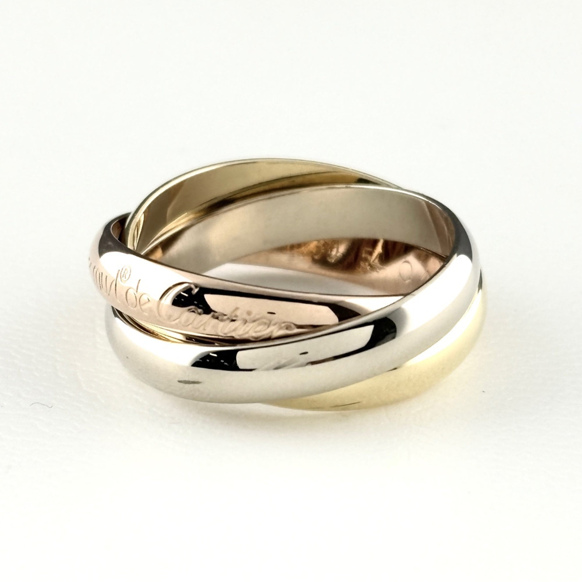 Cartier Yellow Gold (18K) Pink Gold (18K) White Gold (18K) Band Ring (Pre-Owned)