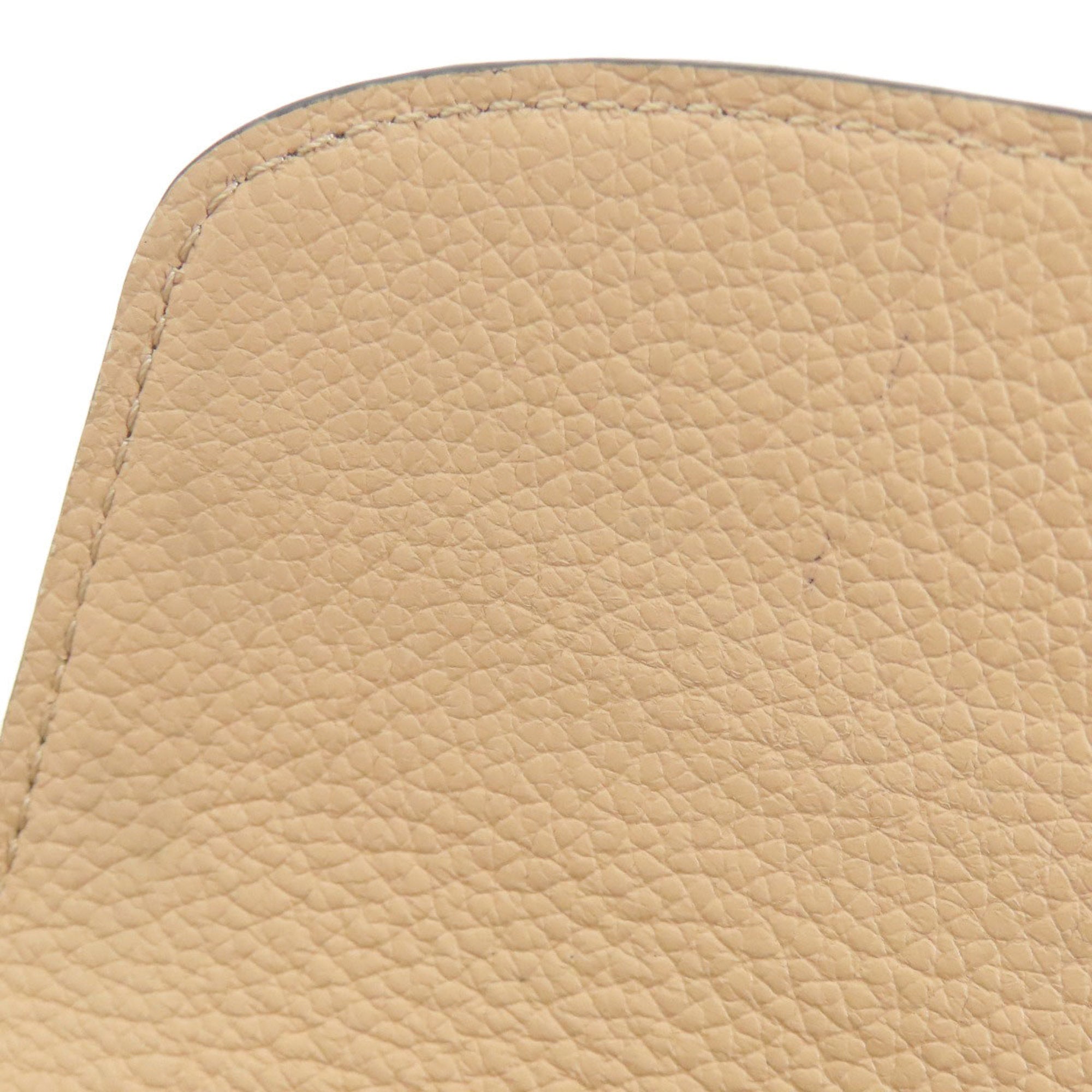 Louis Vuitton Beige Black Monogram Empreinte Long Wallet (Bi-Fold) (Pre-Owned)