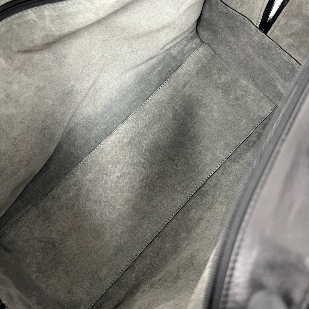 Loewe Black Leather Boston Bag Handbag (Pre-Owned)