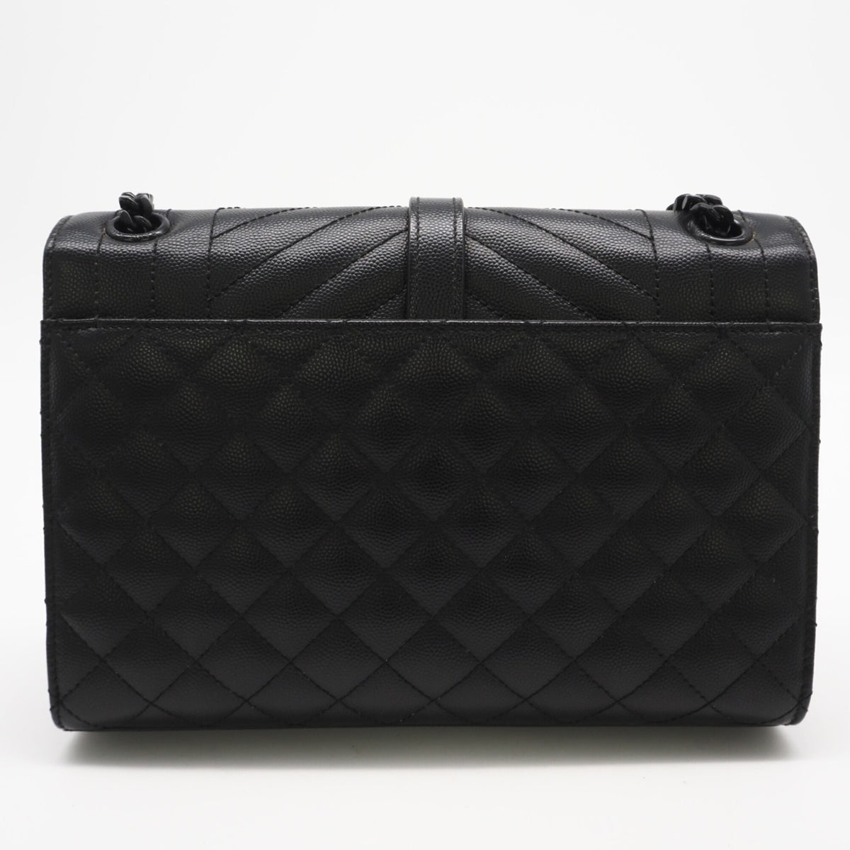 Yves Saint Laurent Black Leather Shoulder Bag (Pre-Owned)