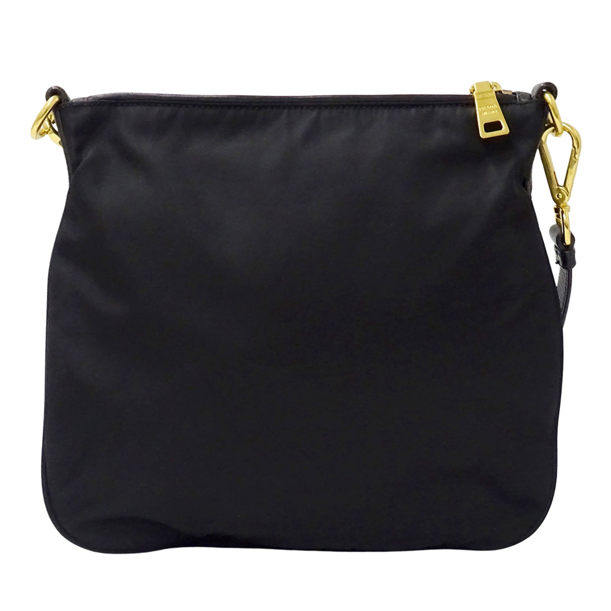 Prada Black Nylon Handbag Shoulder Bag (Pre-Owned)
