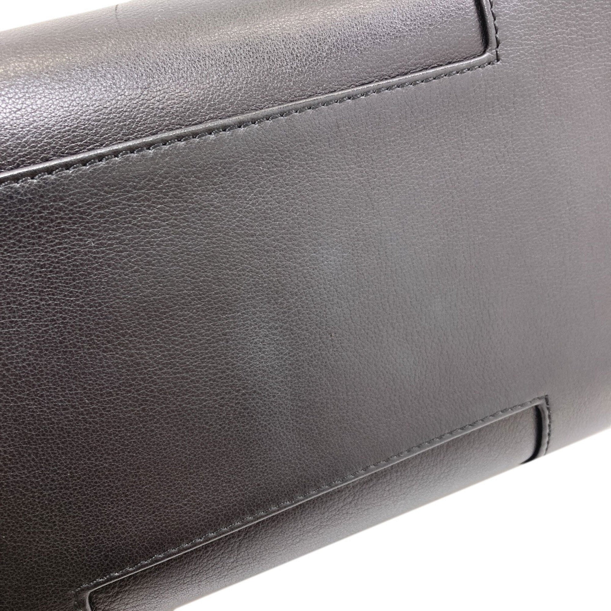 Loewe Amazona Black Leather Handbag (Pre-Owned)