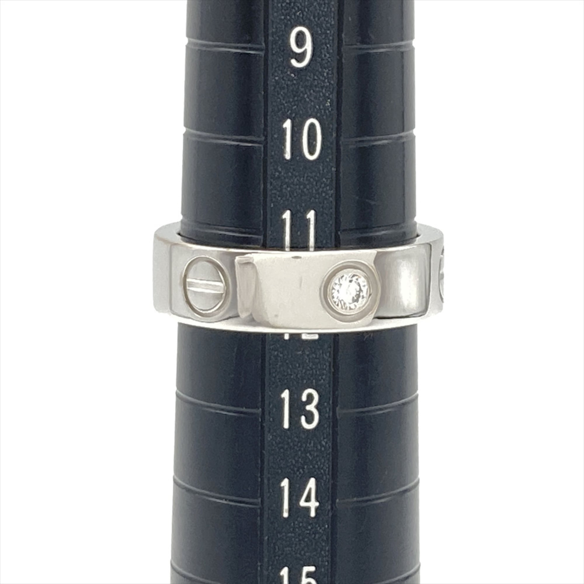 Cartier Love White Gold (18K) Band Ring (Pre-Owned)