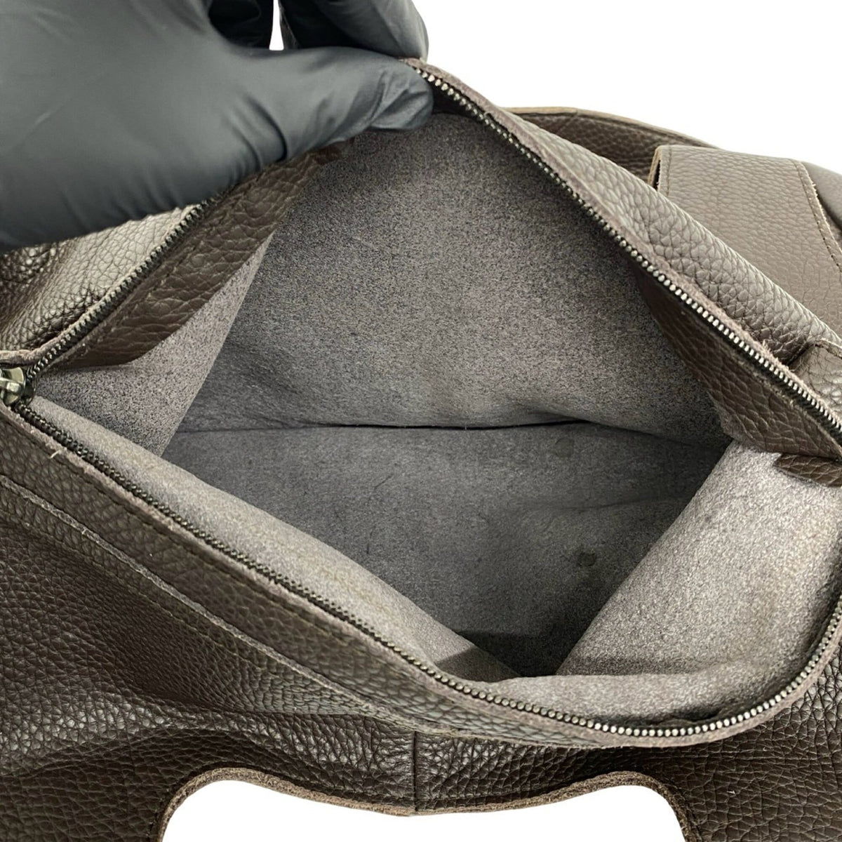 Bottega Veneta Brown Leather Handbag Tote Bag (Pre-Owned)