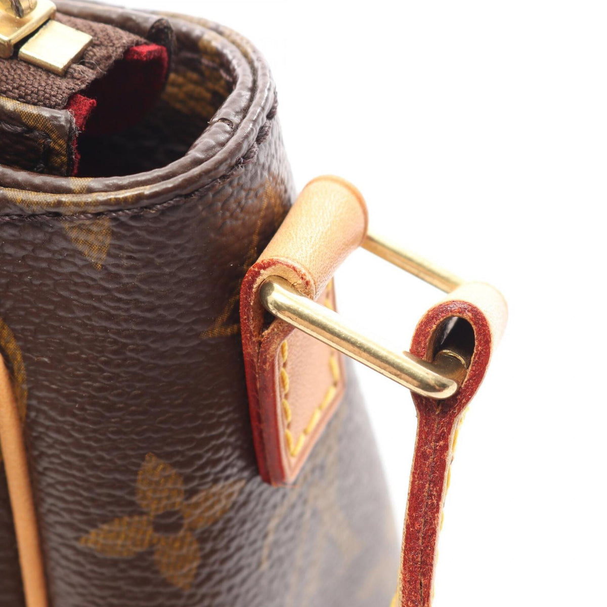 Louis Vuitton Brown Monogram Monogram Leather Handbag Shoulder Bag (Pre-Owned)