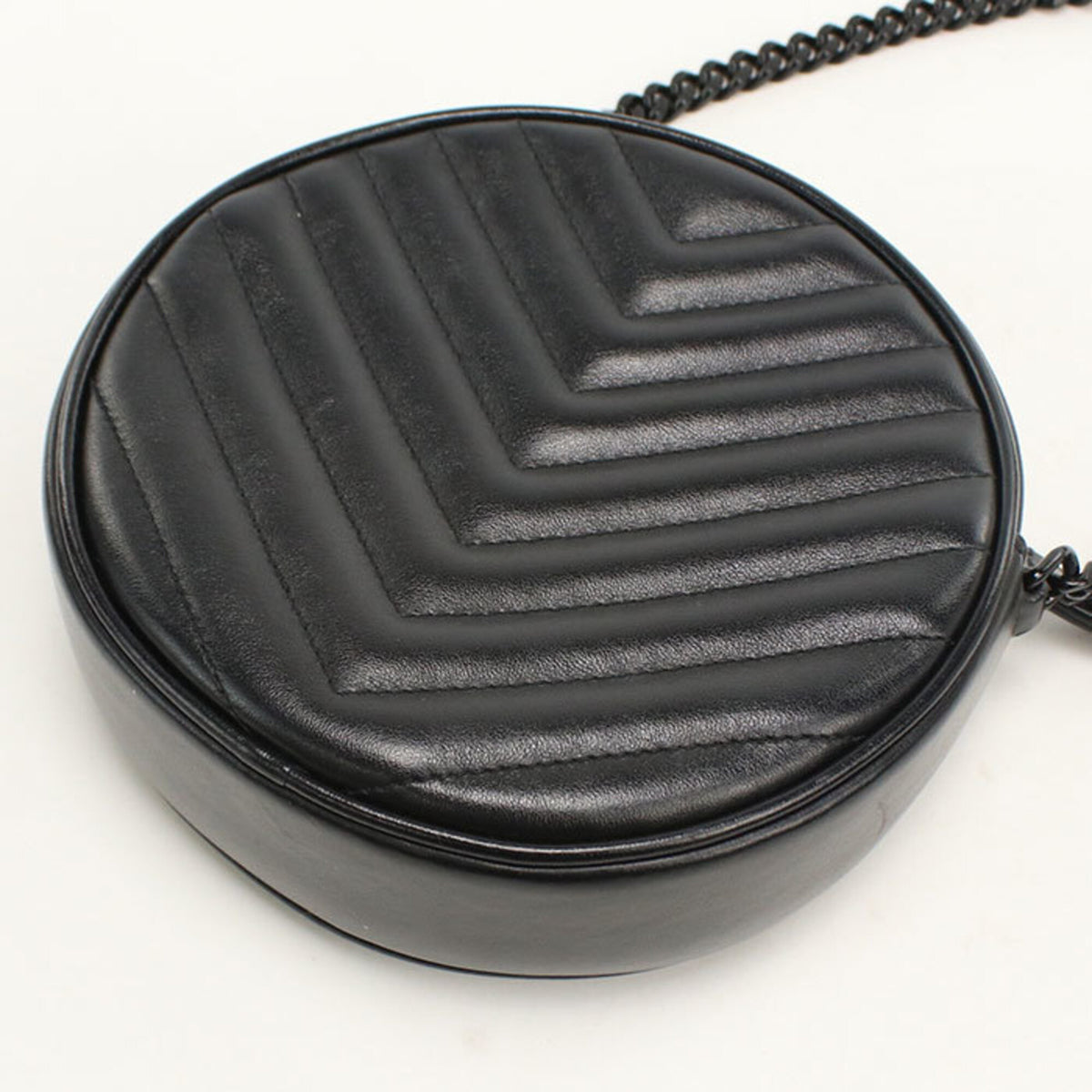Saint Laurent Black Leather Shoulder Bag (Pre-Owned)