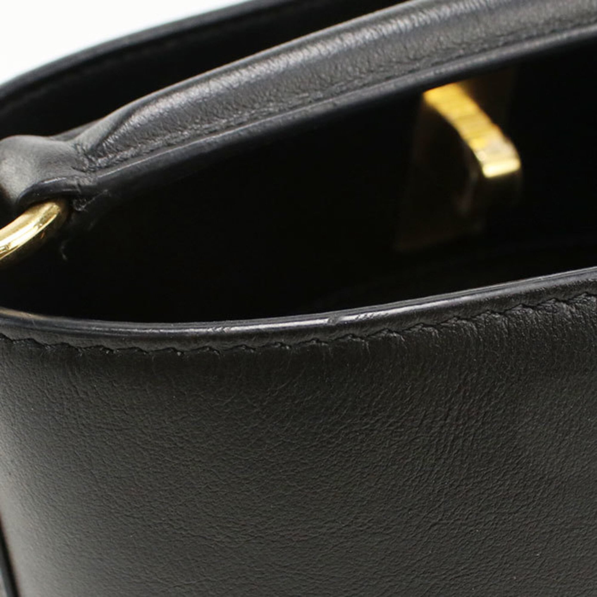 Celine Black Leather Handbag (Pre-Owned)