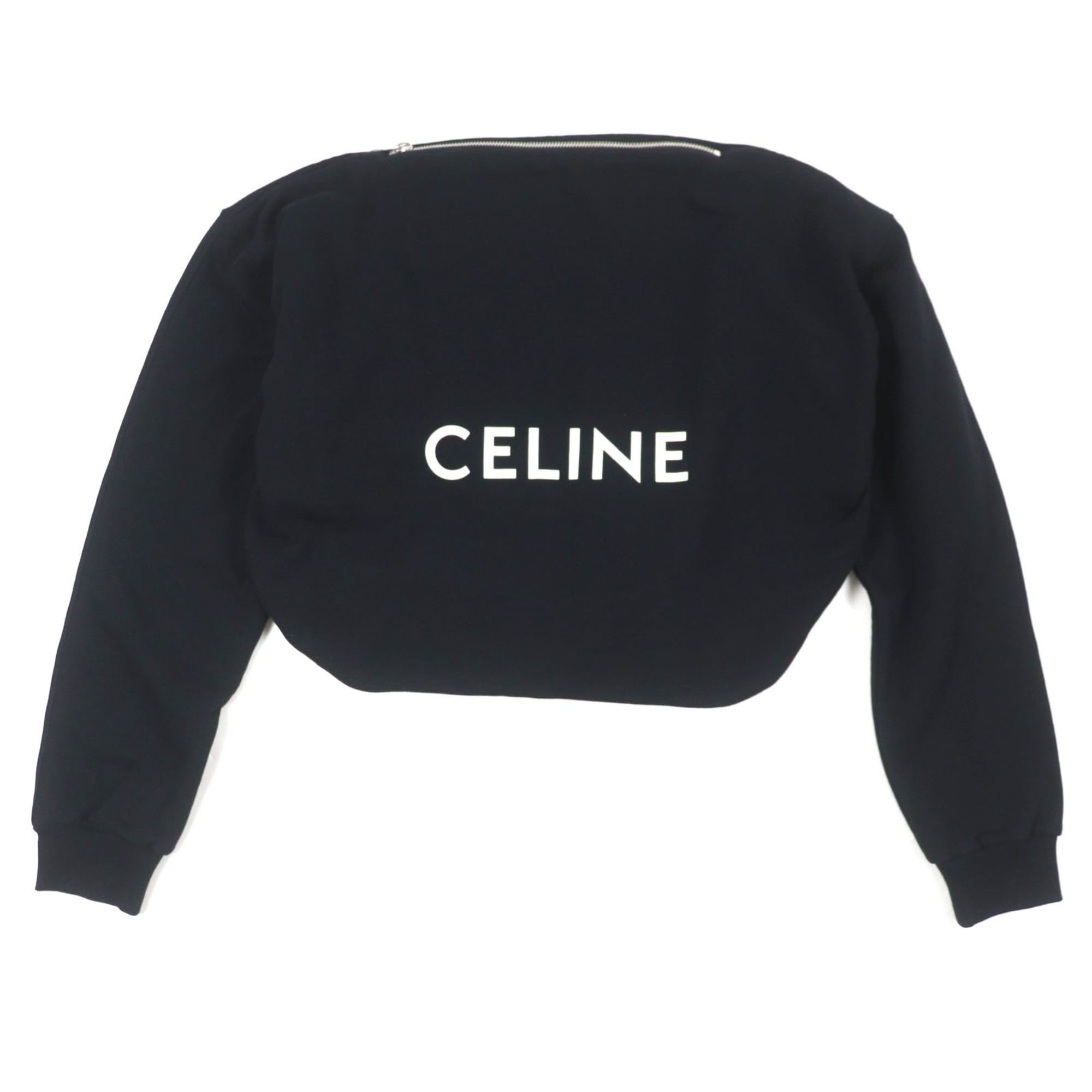 Celine Black Wool Shoulder Bag (Pre-Owned)