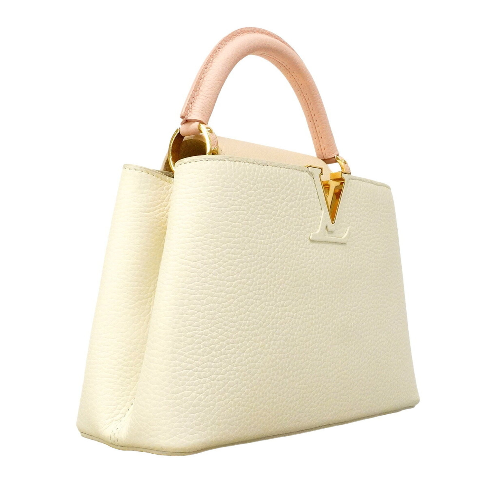 Louis Vuitton White Handbag (Pre-Owned)