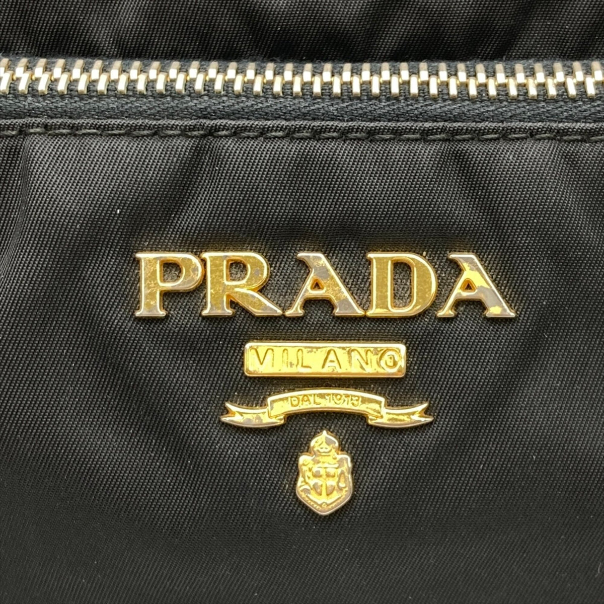 Prada Black Nylon Shoulder Bag (Pre-Owned)