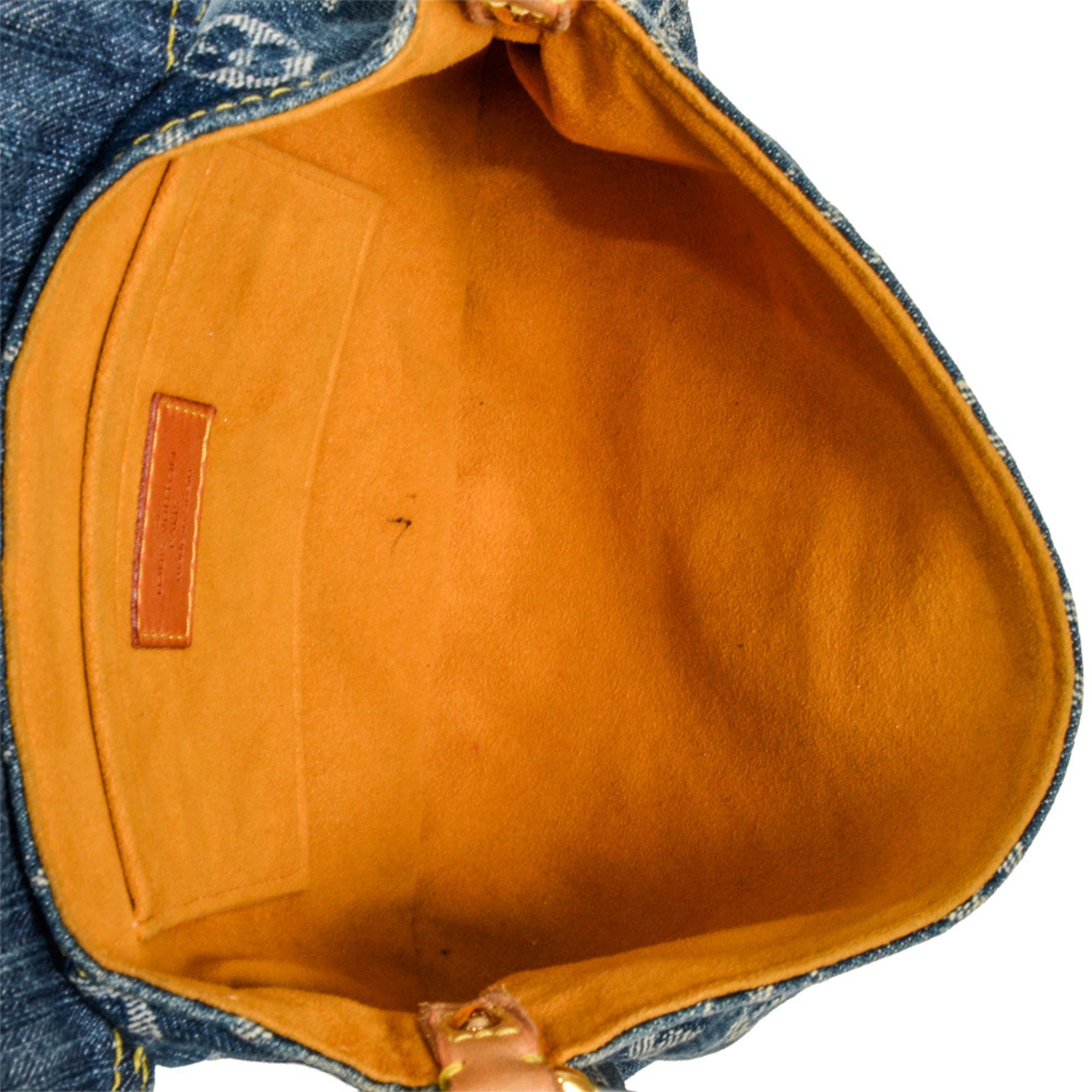 Louis Vuitton Monogram Denim Shoulder Bag (Pre-Owned)