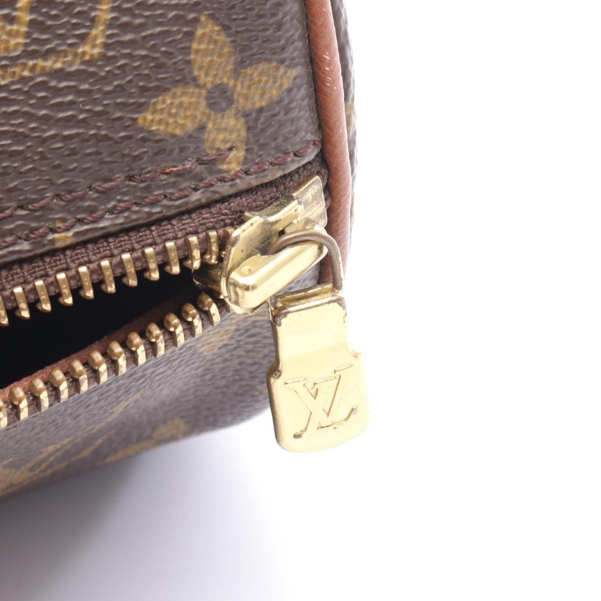 Louis Vuitton Brown Monogram Coated Canvas Handbag (Pre-Owned)
