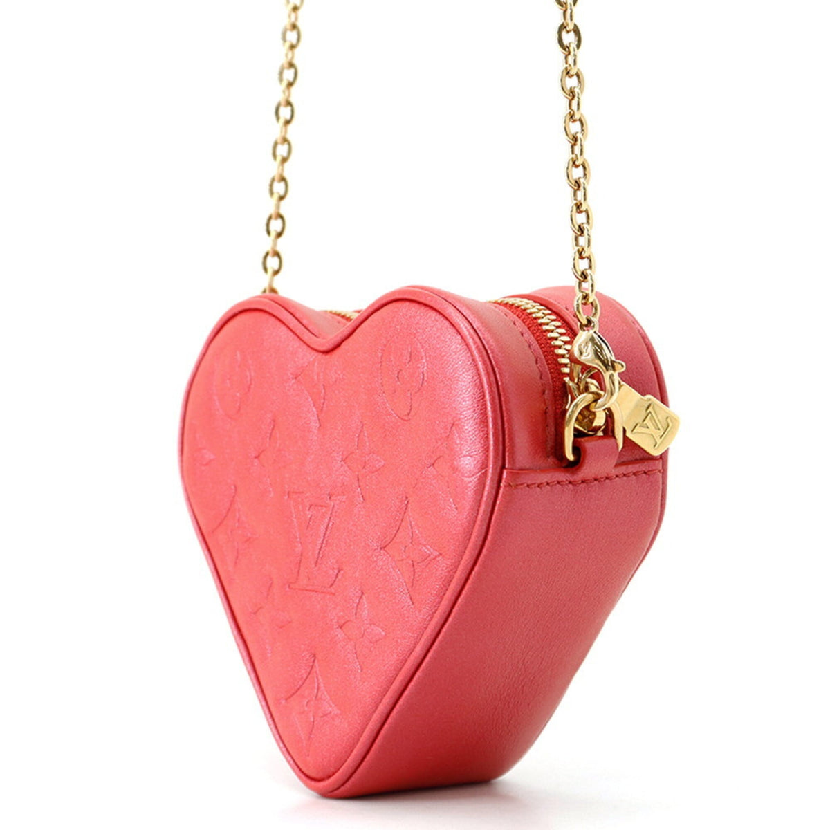 Louis Vuitton Monogram Red Color Monogram Shoulder Bag (Pre-Owned)