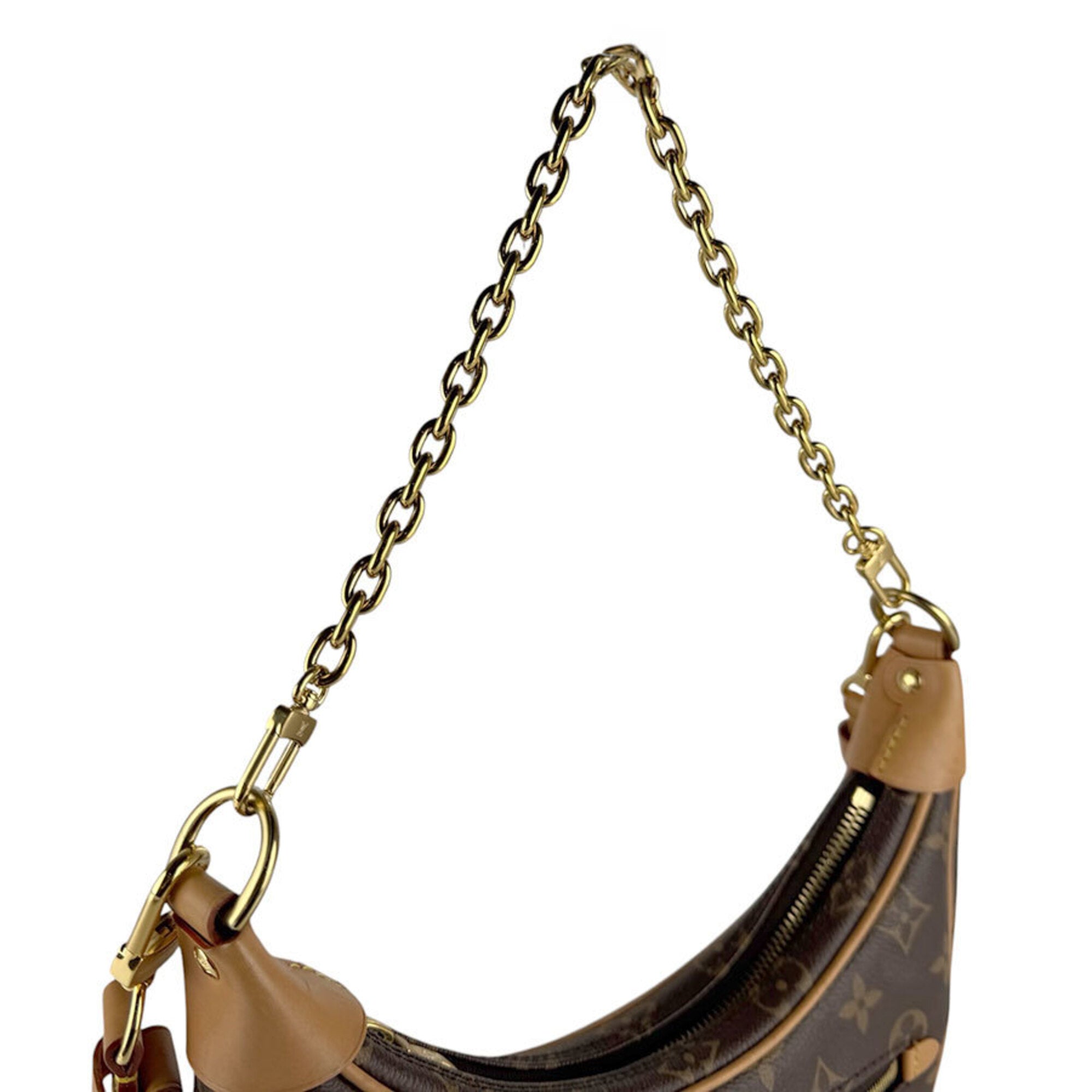 Louis Vuitton Brown Monogram Shoulder Bag (Pre-Owned)