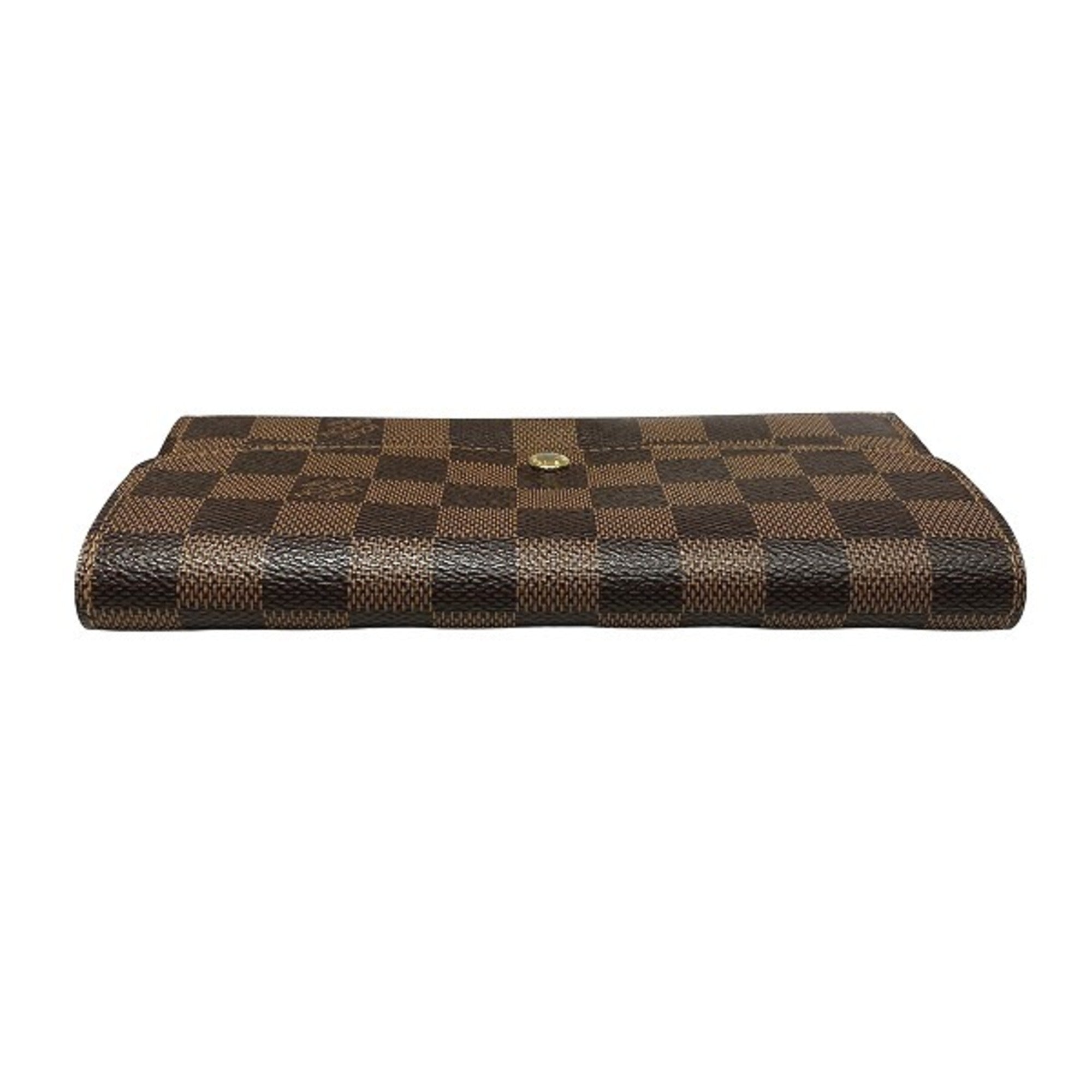 Louis Vuitton Ebene Long Wallet (Bi-Fold) (Pre-Owned)