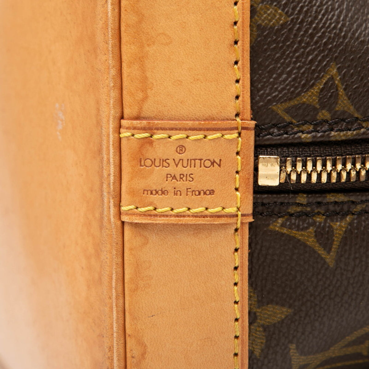Louis Vuitton Brown Pvc Leather Handbag Shoulder Bag (Pre-Owned)