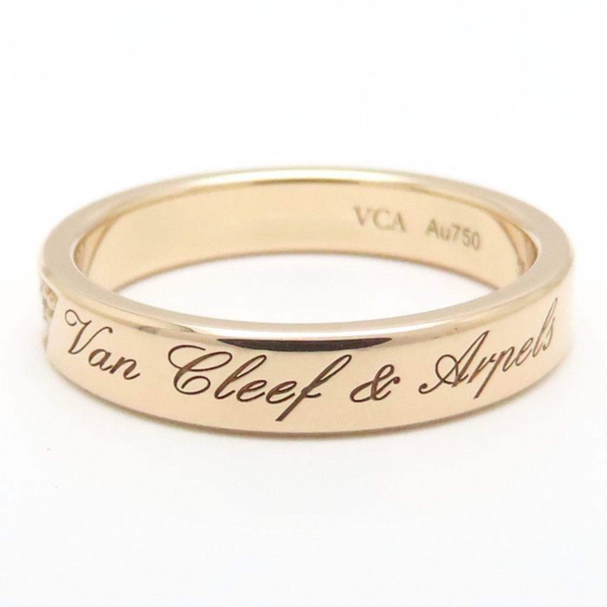 Van Cleef & Arpels Rose Gold (18K) Band Ring (Pre-Owned)