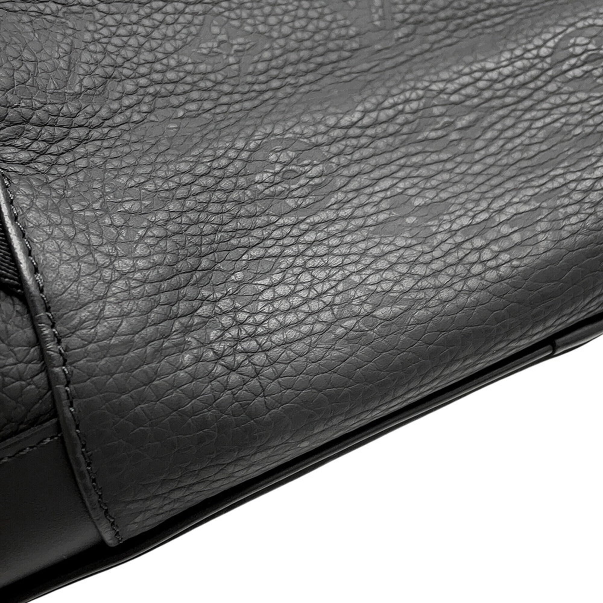 Louis Vuitton Noir Monogram Backpack (Pre-Owned)