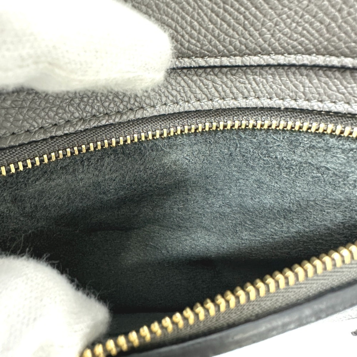 Celine Gray Leather Handbag (Pre-Owned)