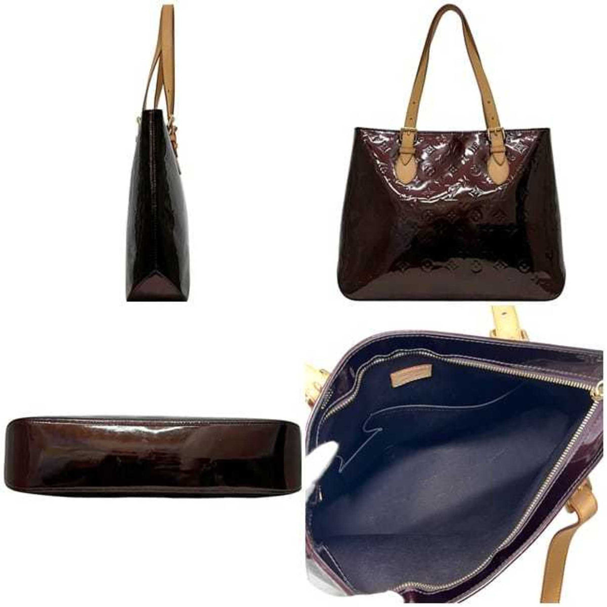 Louis Vuitton Amarante Monogram Vernis Tote Bag (Pre-Owned)