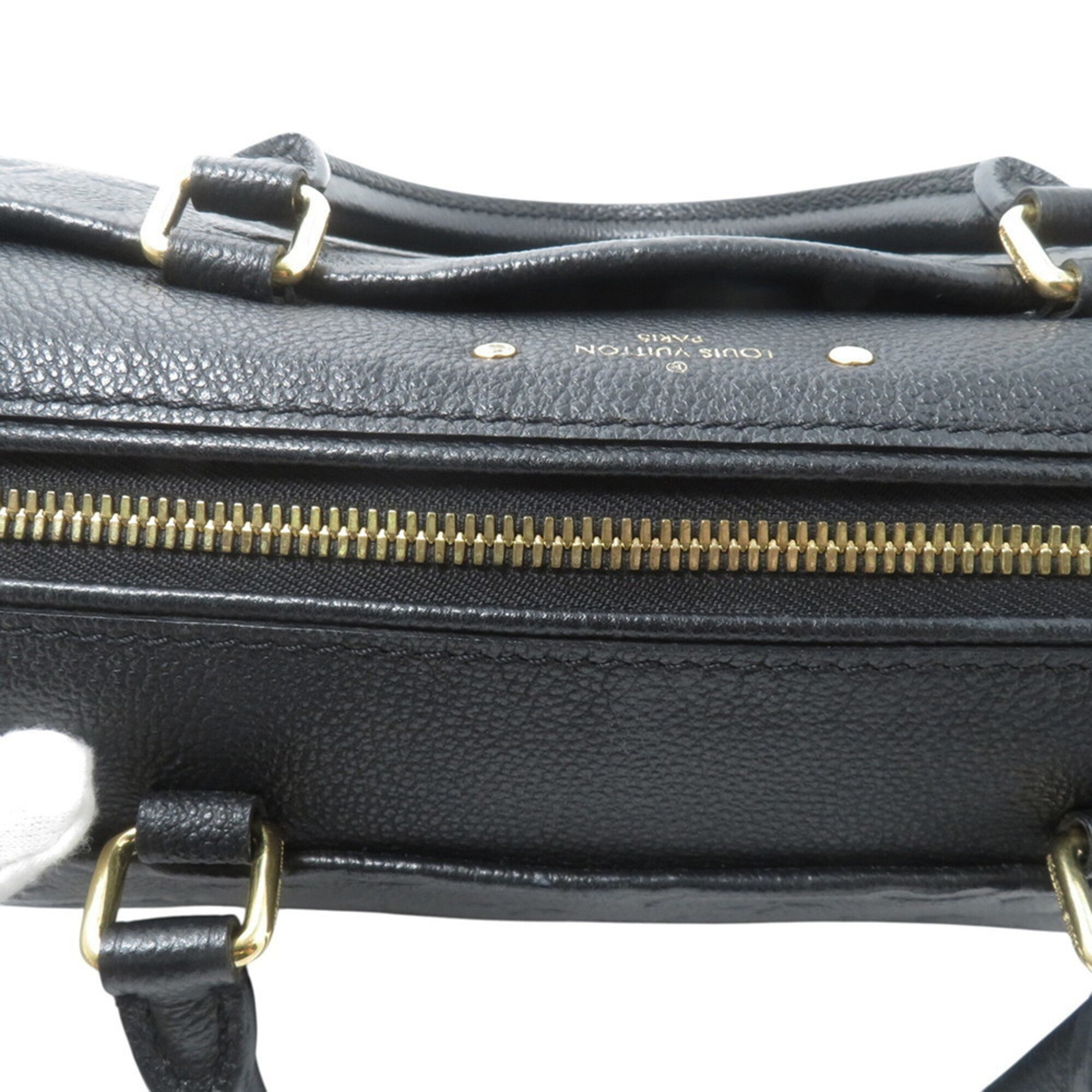Louis Vuitton Noir Monogram Empreinte Handbag (Pre-Owned)