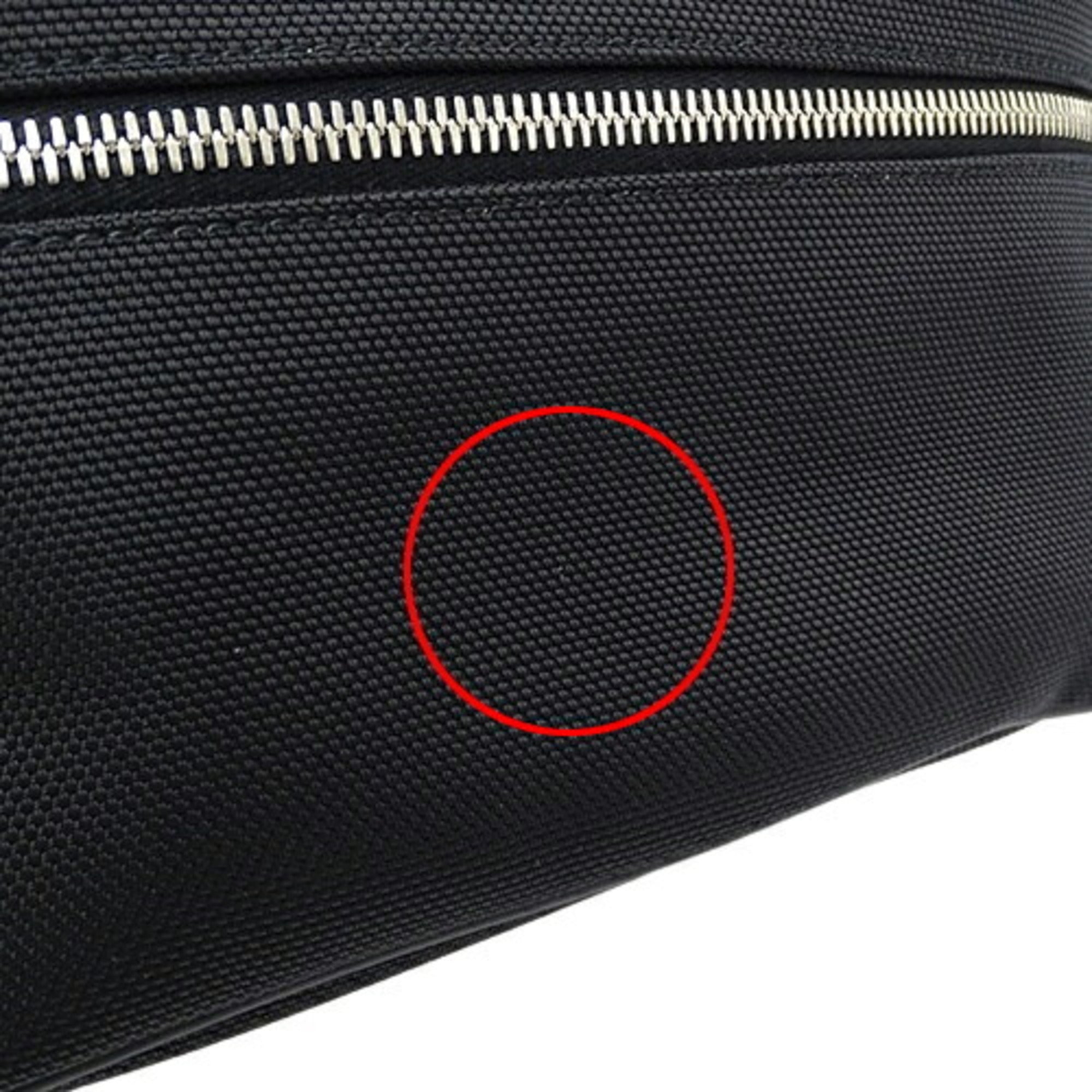 Gucci Black Canvas Shoulder Bag Sling Bag (Pre-Owned)
