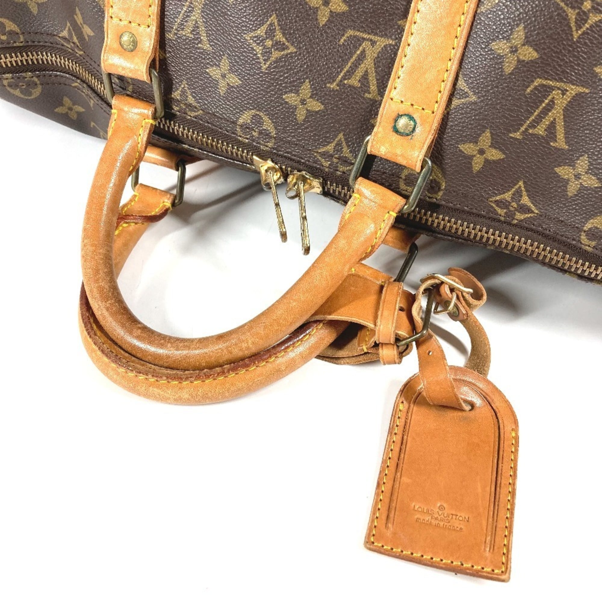 Louis Vuitton Monogram Brown Monogram Boston Bag Handbag (Pre-Owned)