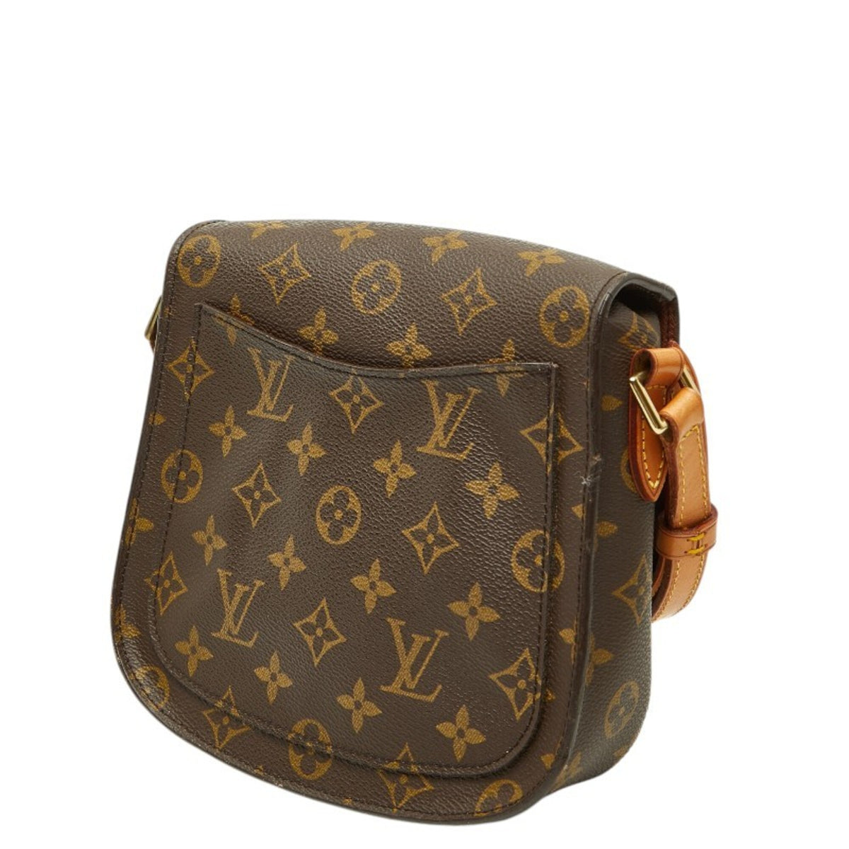 Louis Vuitton Brown Pvc Leather Shoulder Bag (Pre-Owned)