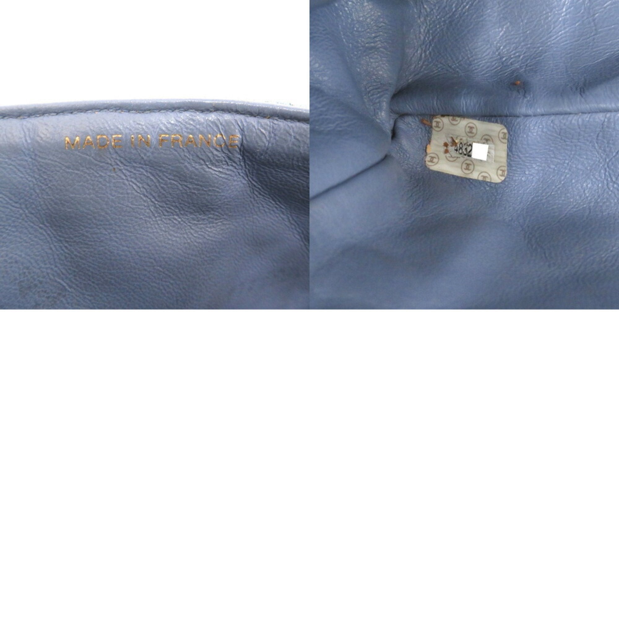 Chanel Blue Denim Plastic Shoulder Bag (Pre-Owned)
