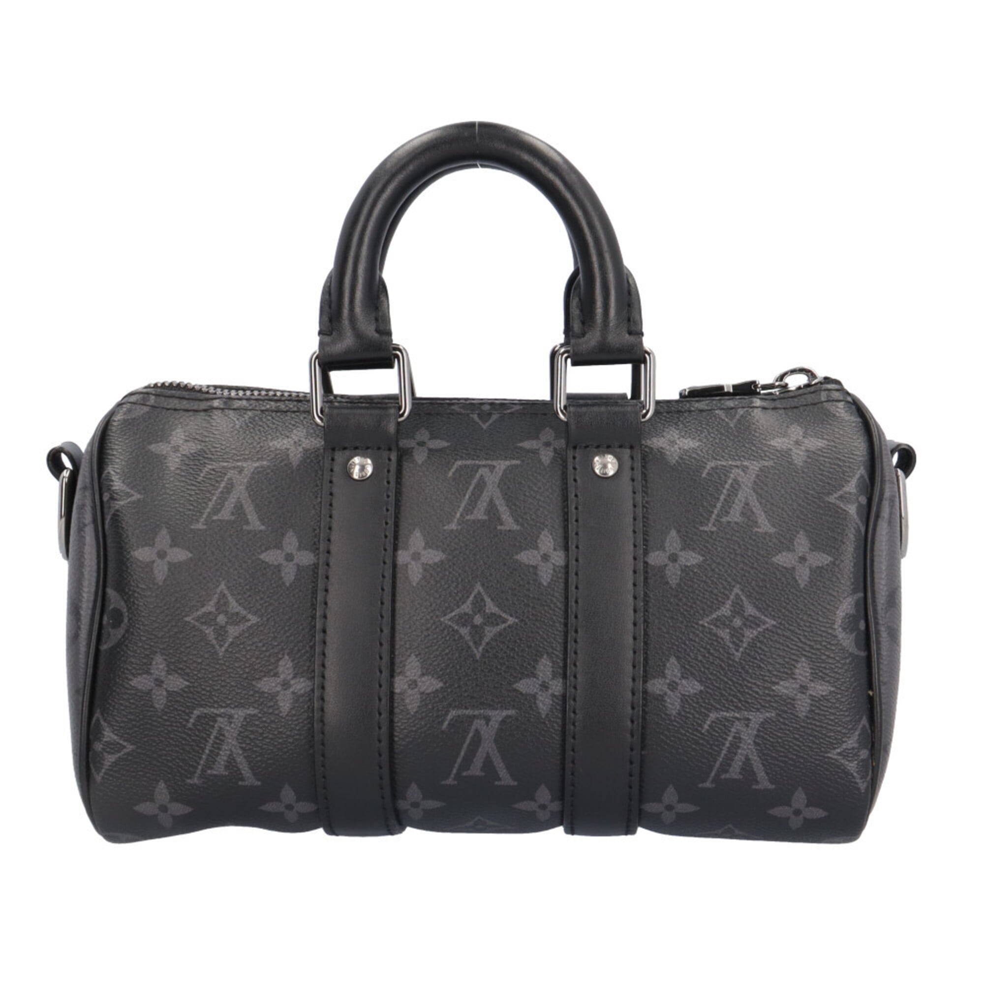 Louis Vuitton Black Gray Monogram Eclipse Shoulder Bag (Pre-Owned)