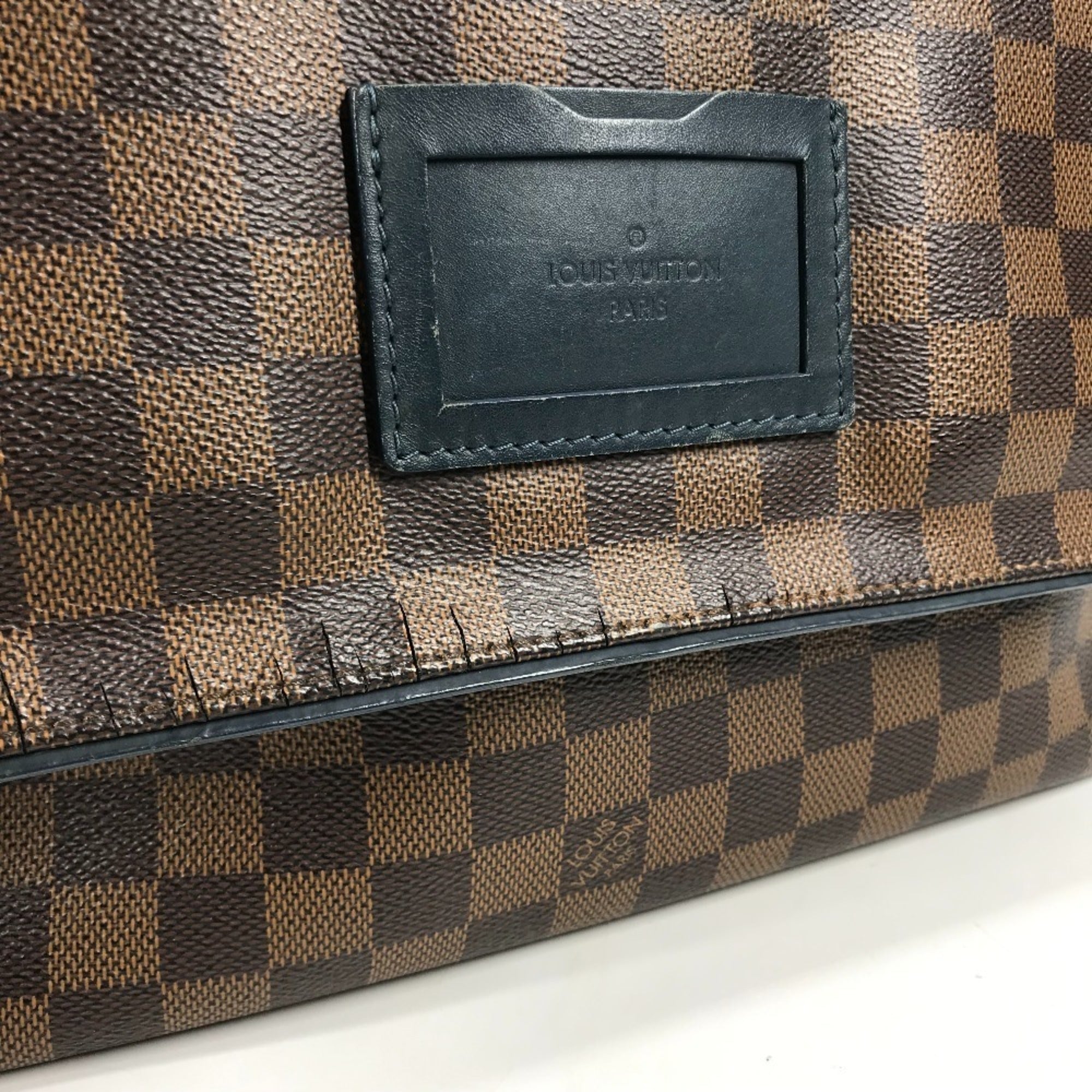 Louis Vuitton Brown Damier Canvas Messenger Bag Shoulder Bag (Pre-Owned)