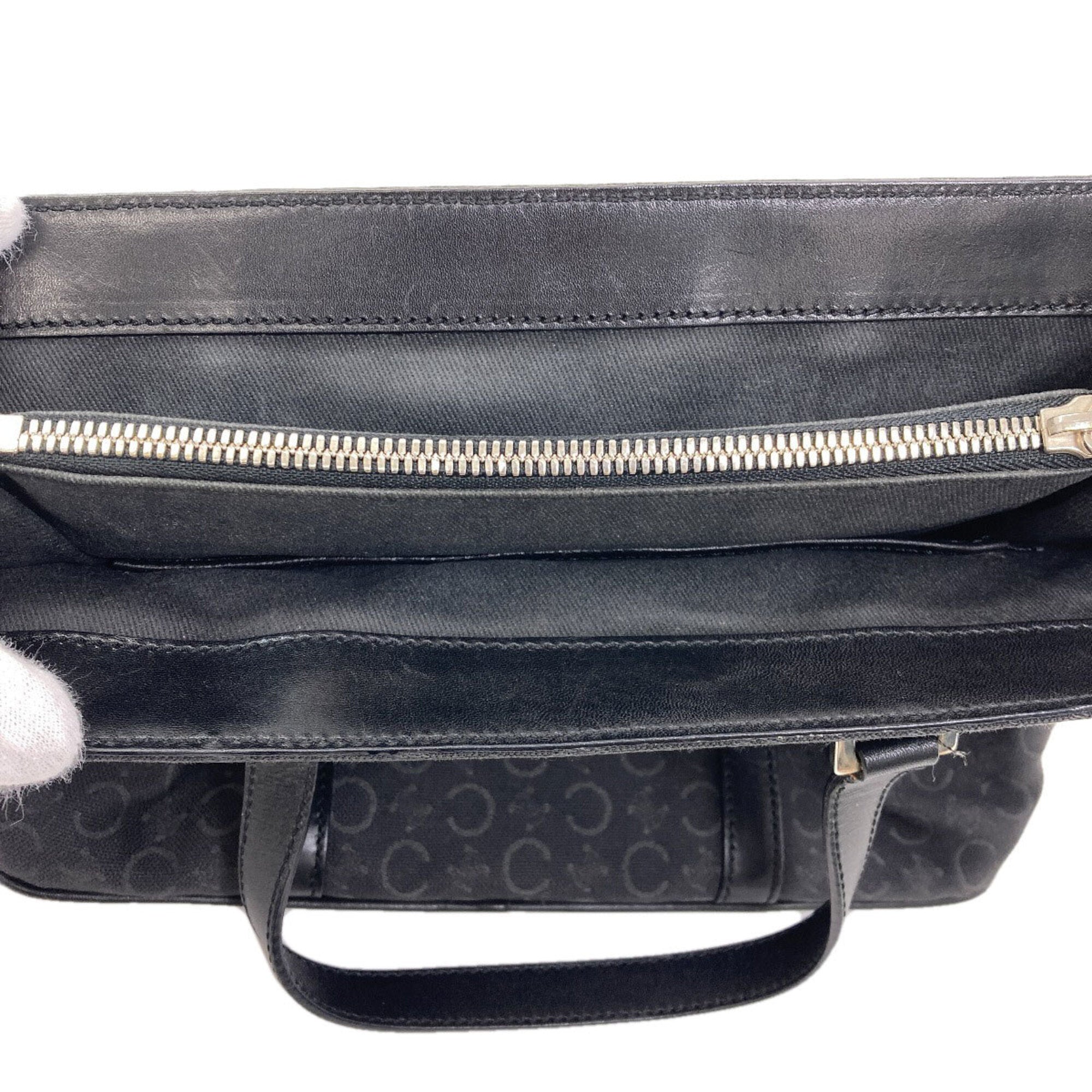 Celine Black Canvas Tote Bag (Pre-Owned)