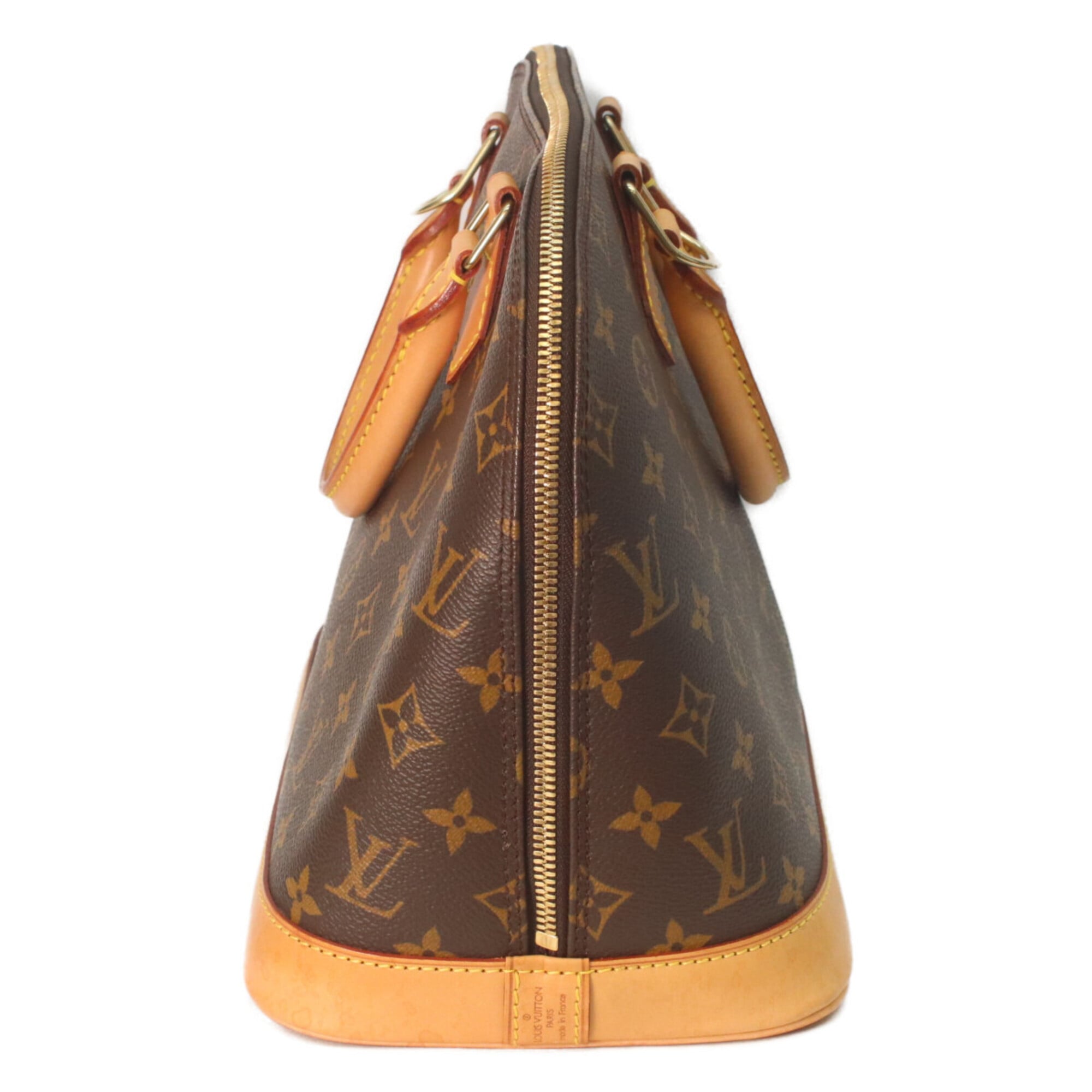 Louis Vuitton Beige Monogram Handbag (Pre-Owned)