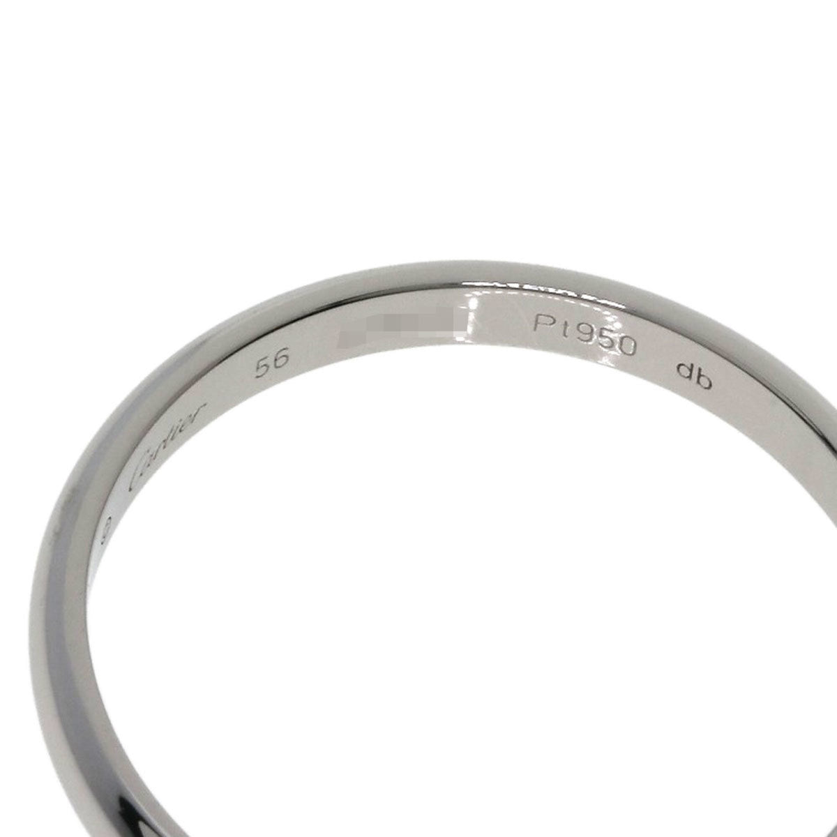 Cartier Platinum 950 Band Ring (Pre-Owned)