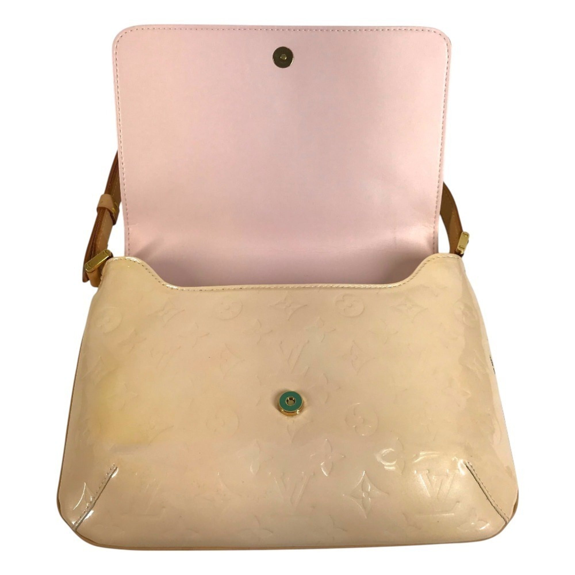 Louis Vuitton Monogram Vernis Marshmallow Pink Monogram Vernis Shoulder Bag (Pre-Owned)