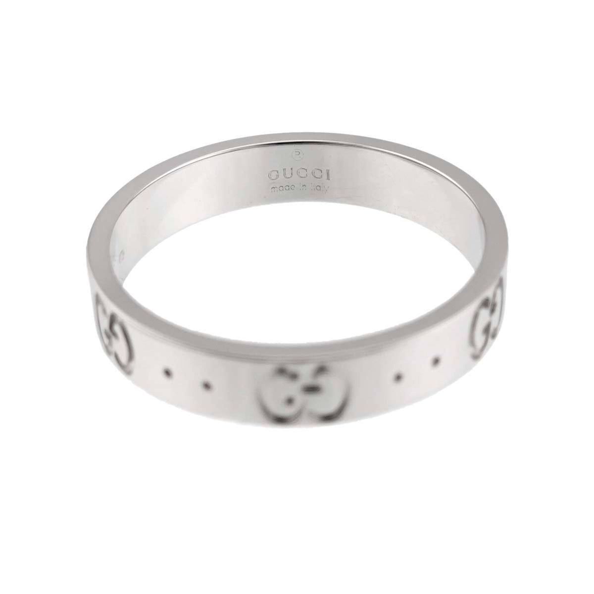 Gucci White Gold (18K) Band Ring (Pre-Owned)