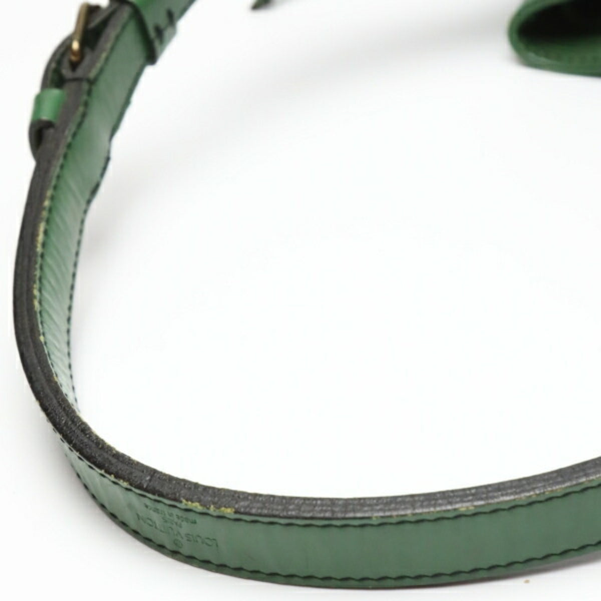 Louis Vuitton Borneo Green Epi Leather Shoulder Bag (Pre-Owned)