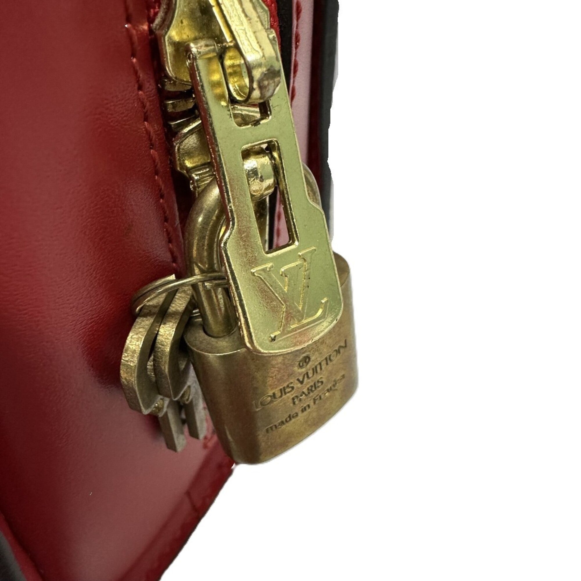 Louis Vuitton Epi Castilian Red Leather Backpack (Pre-Owned)