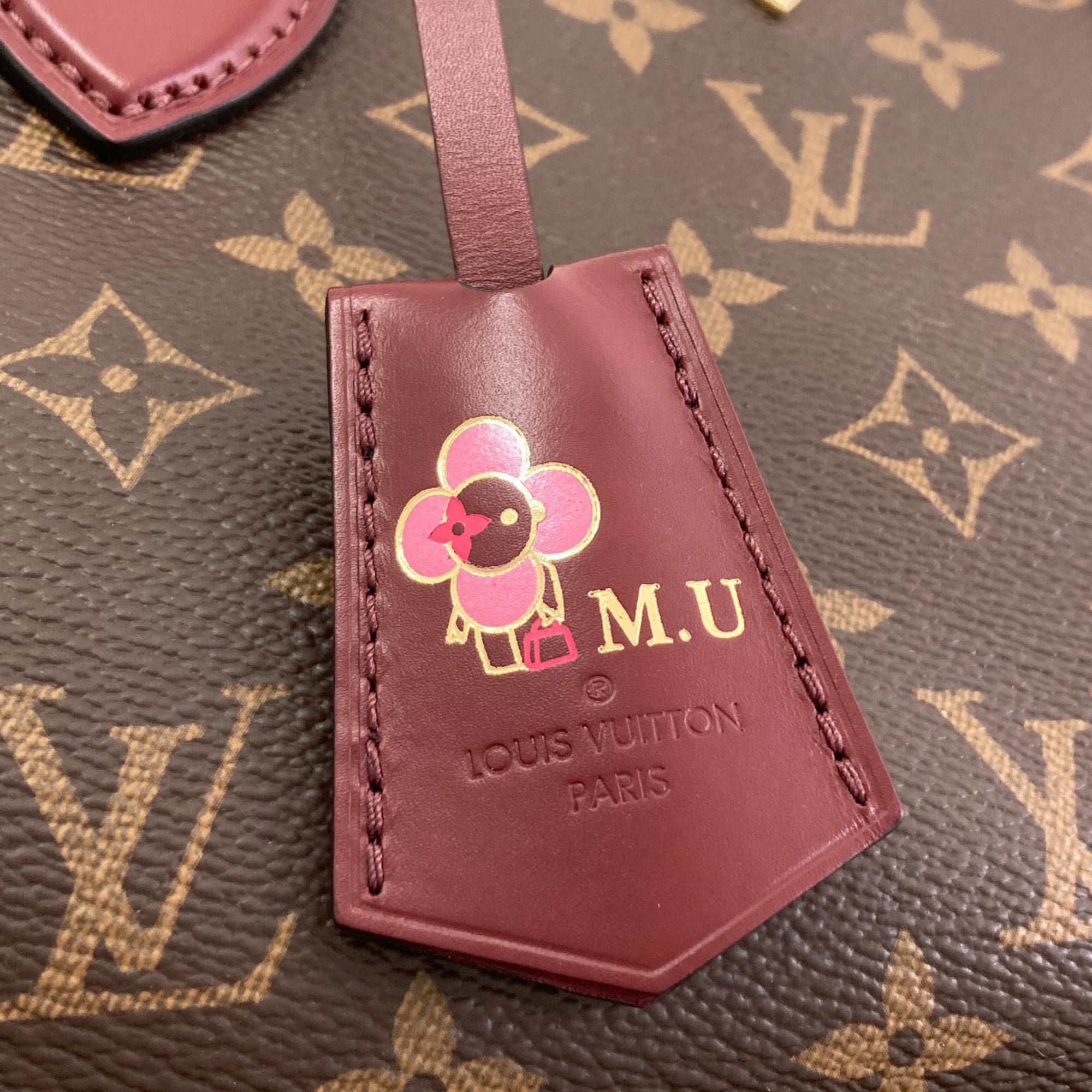Louis Vuitton Bordeaux Monogram Monogram Handbag (Pre-Owned)